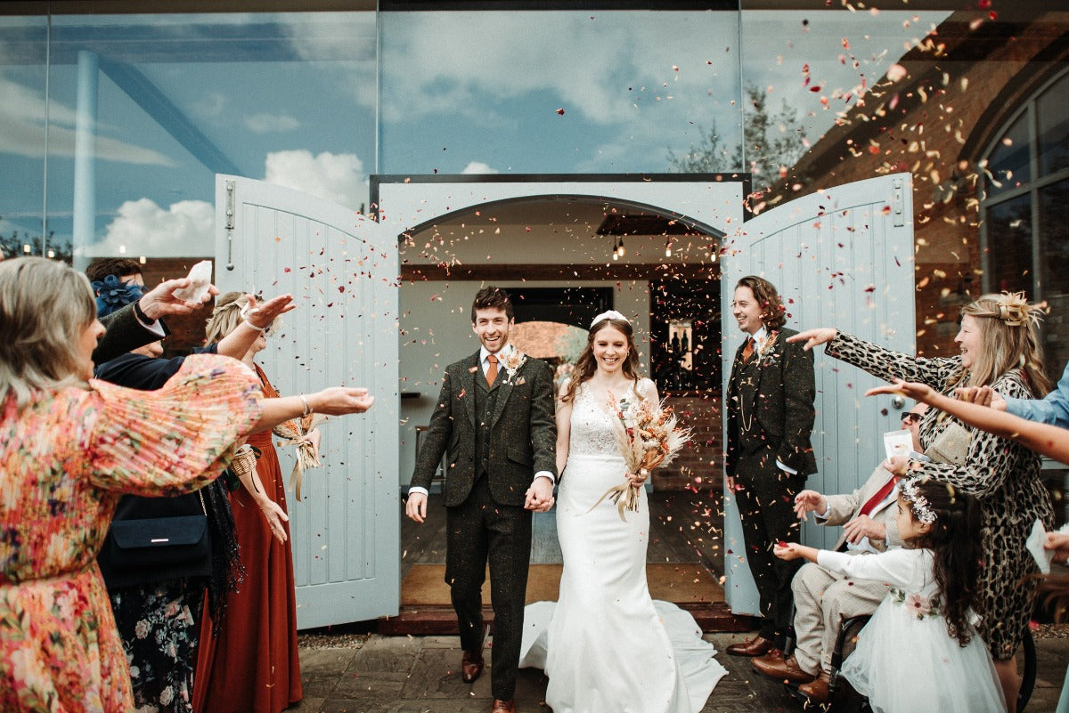 Russet Shantung Wedding Tie