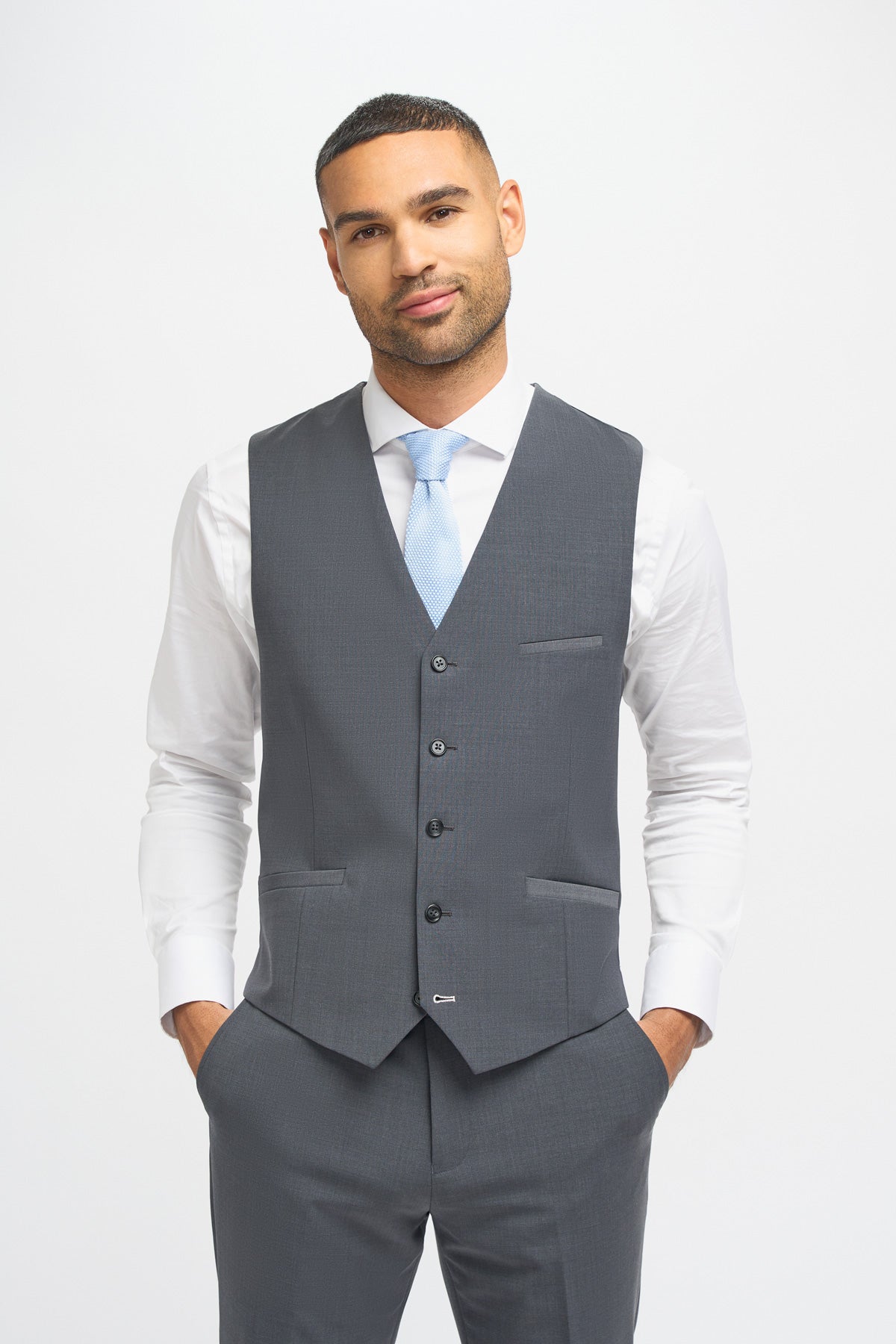 Bond Charcoal Waistcoat