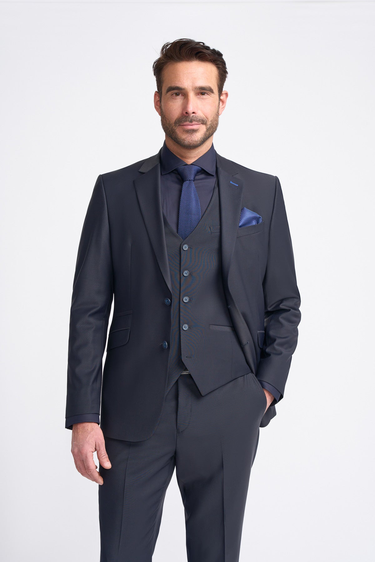 Bond Midnight Blue 2 Piece Suit