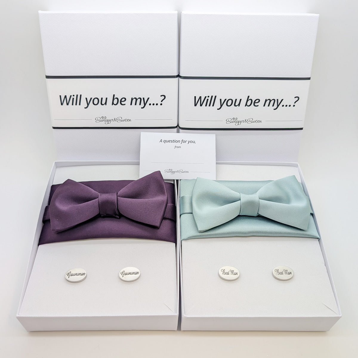 Sage Green Wedding Gift Box | Best Man Gift Sets | Groomsman Boxes | Proposal Boxes