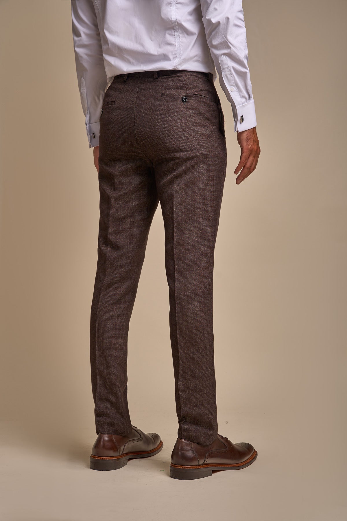 Flannel dress pants in slim fit that are made to last | Baron Boutique