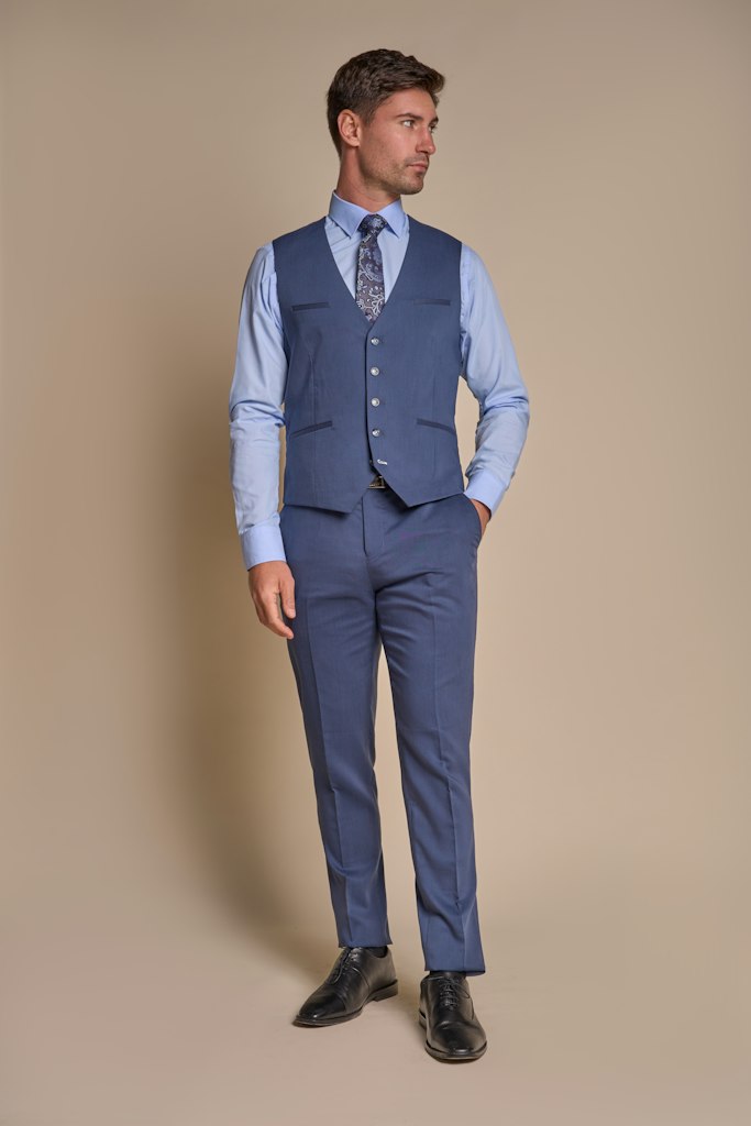 Specter Blue Waistcoat