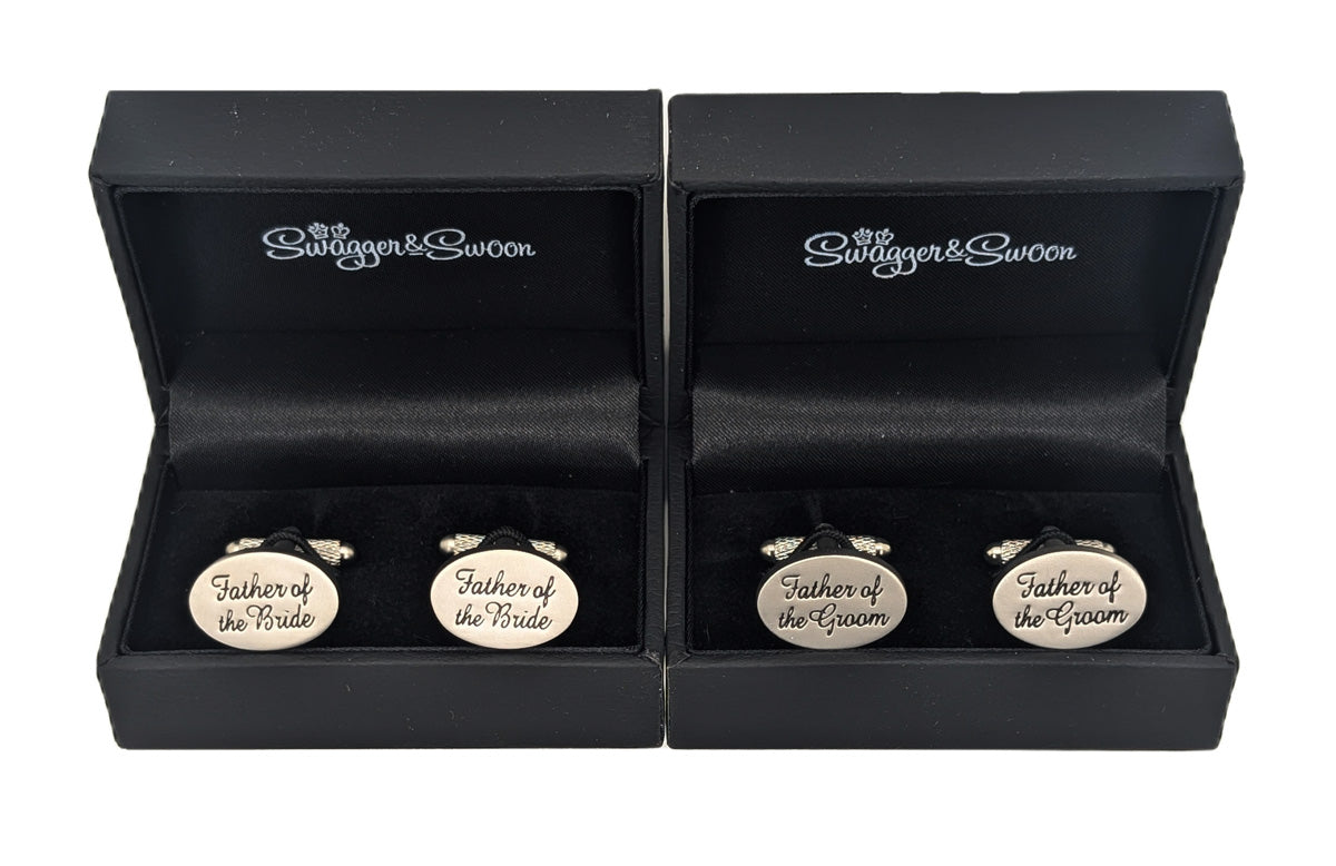 Boxed Wedding Cufflinks