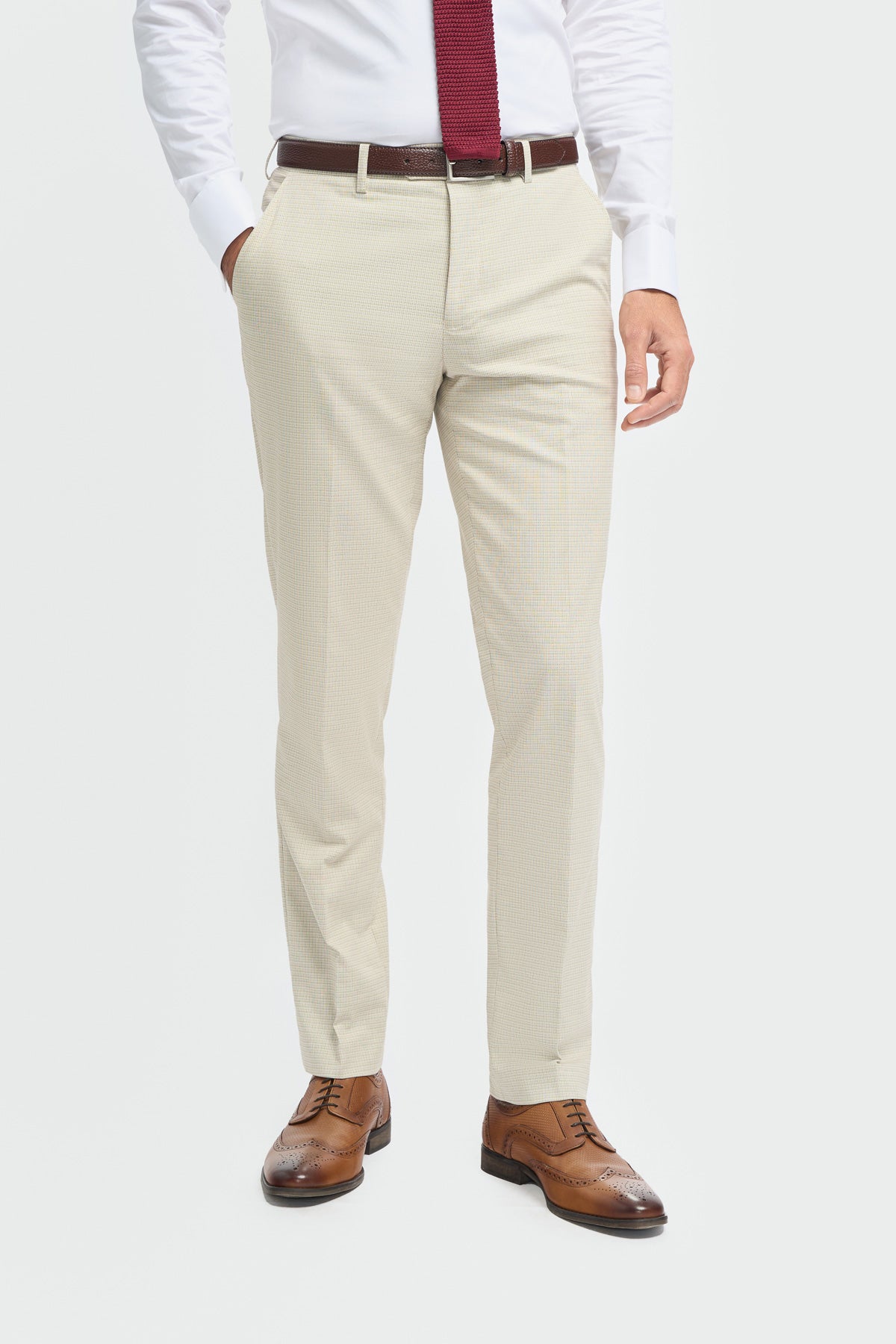 Hampton Beige Trousers