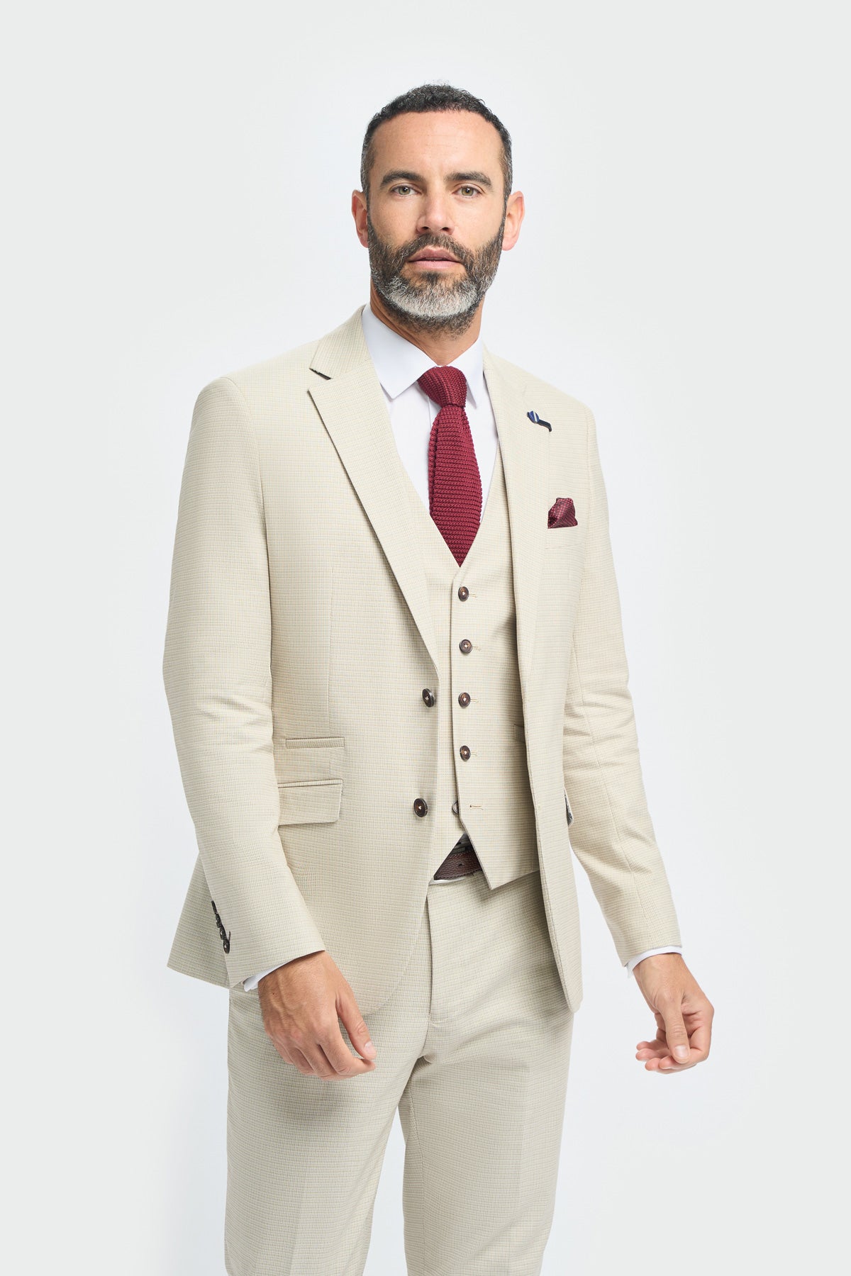 Hampton Beige 2 Piece Suit