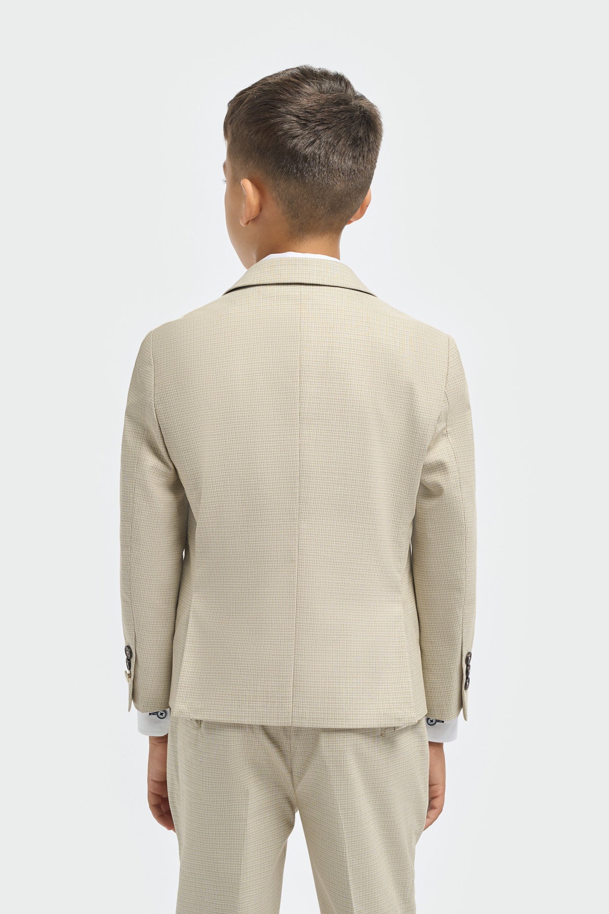 Hampton Beige Boys 3 Piece Suit