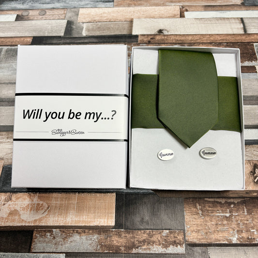 Ivy Groomsmen Proposal Box