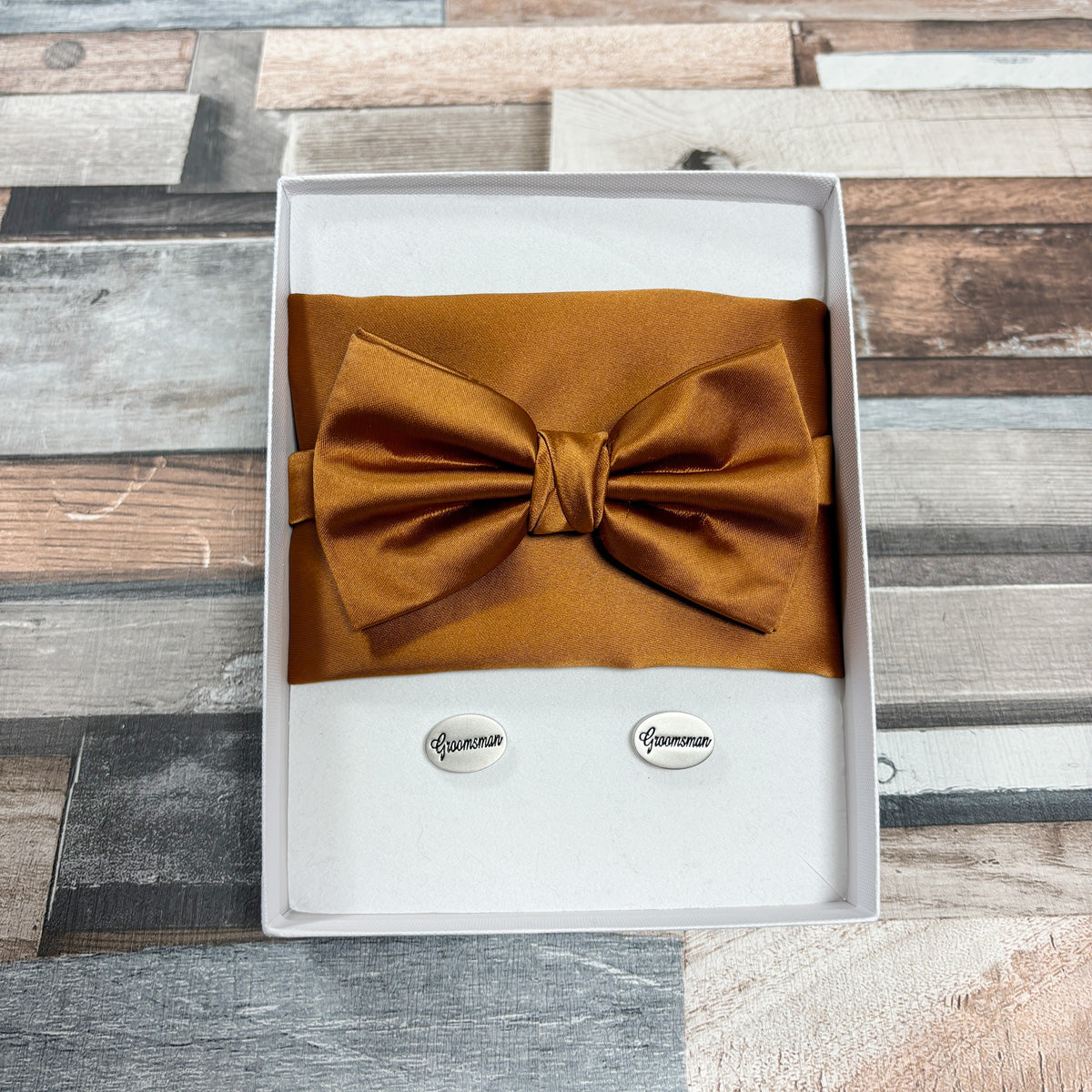 Ochre Bow Tie