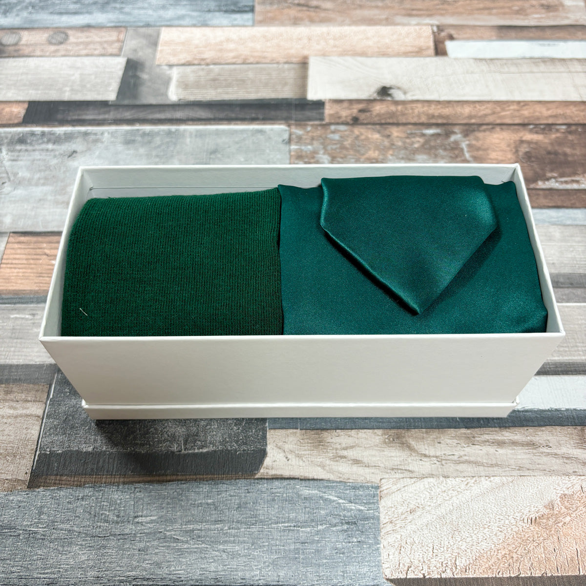 Hunter Green Boxed Gift Set