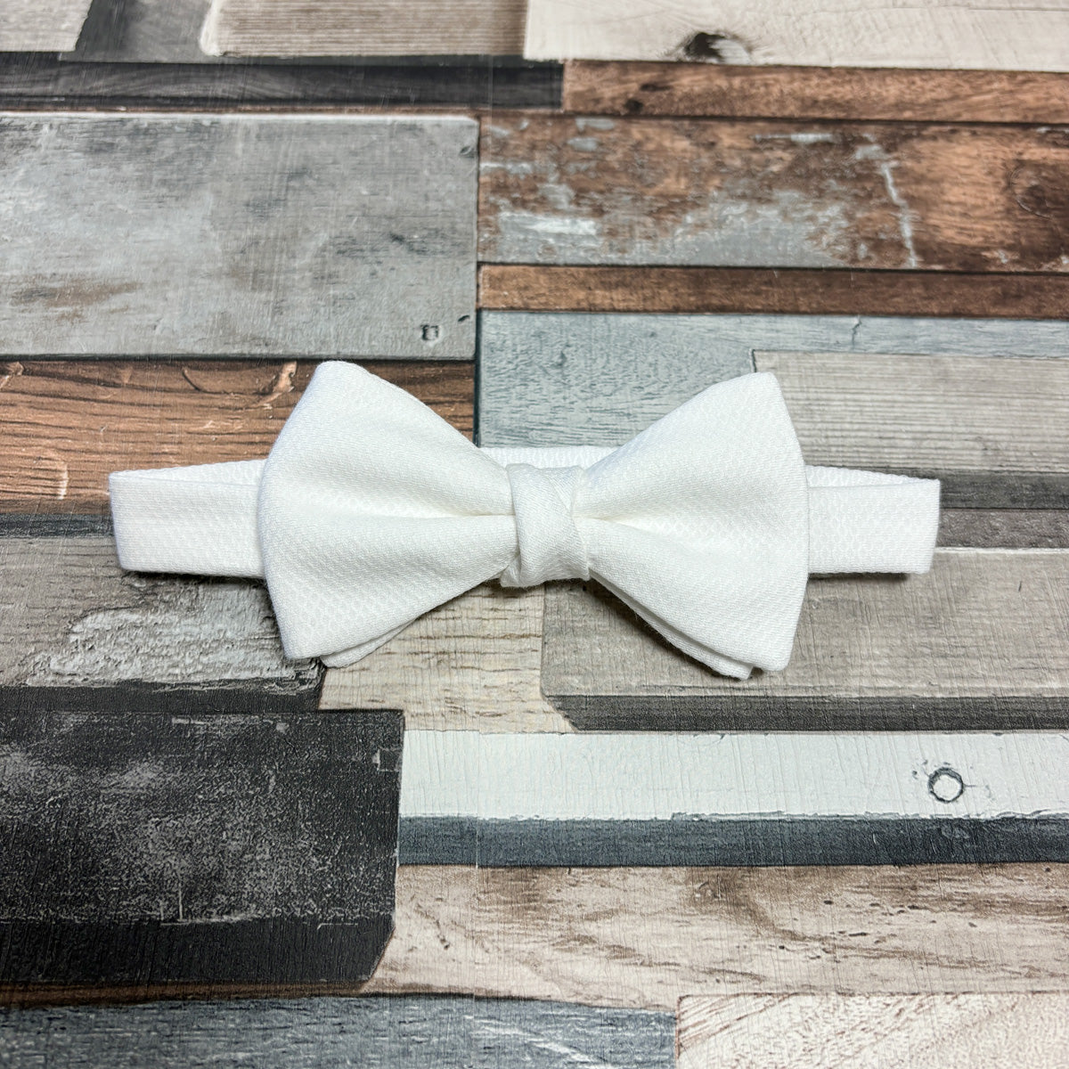 White Marcella Bow Tie