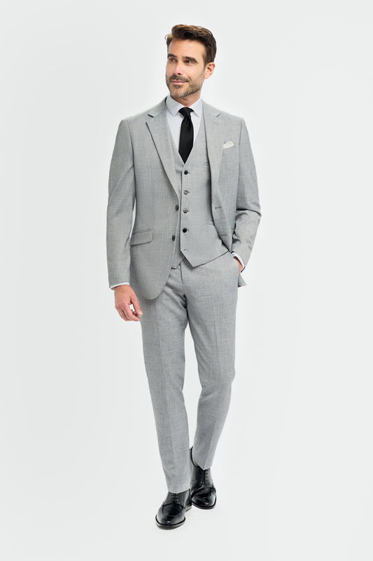 Malibu Grey 2 Piece Suit