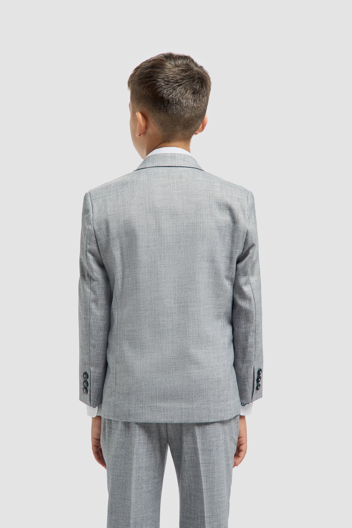 Malibu Grey Boys 3 Piece Suit