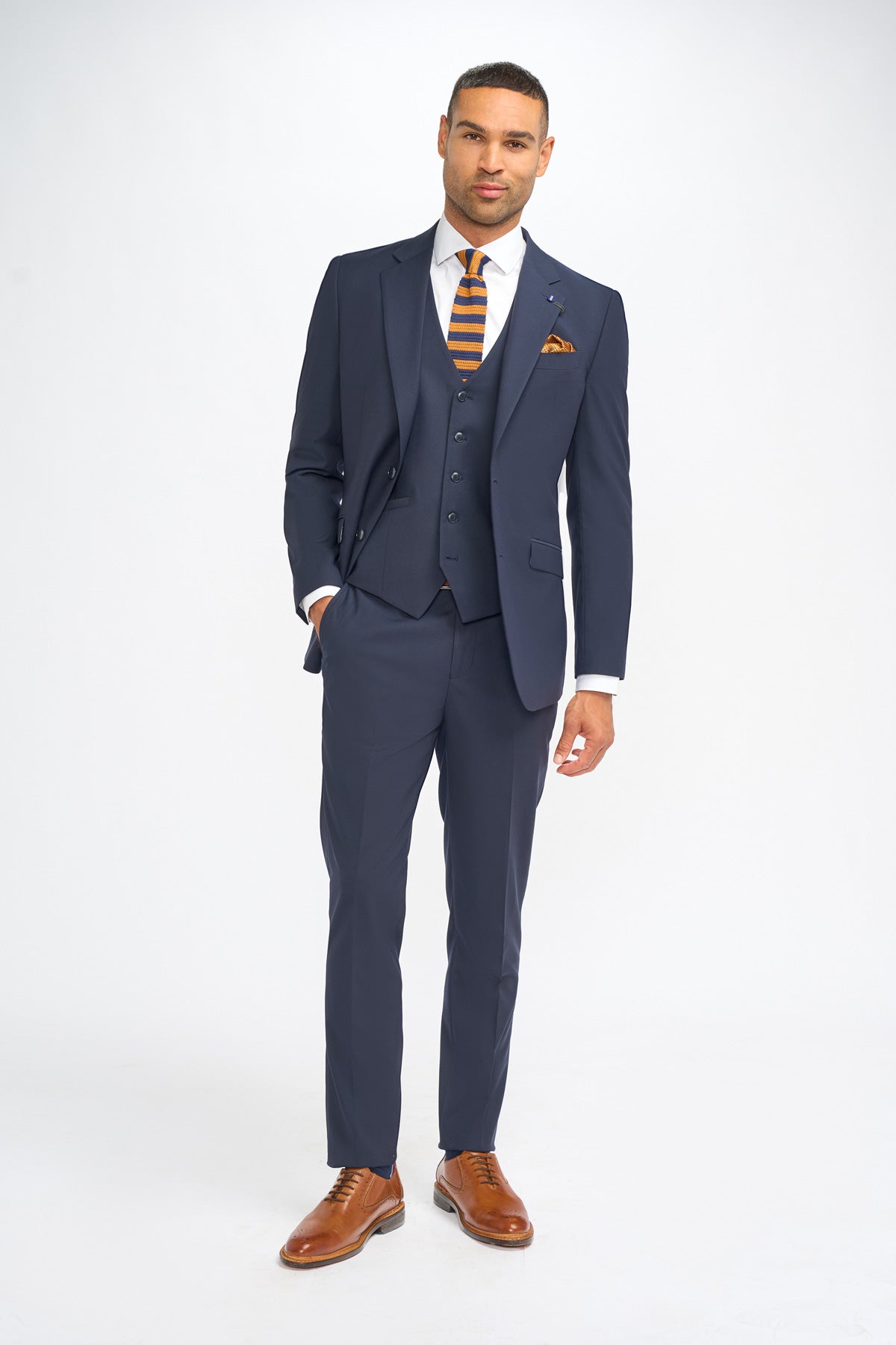 Malibu Navy 3 Piece Suit