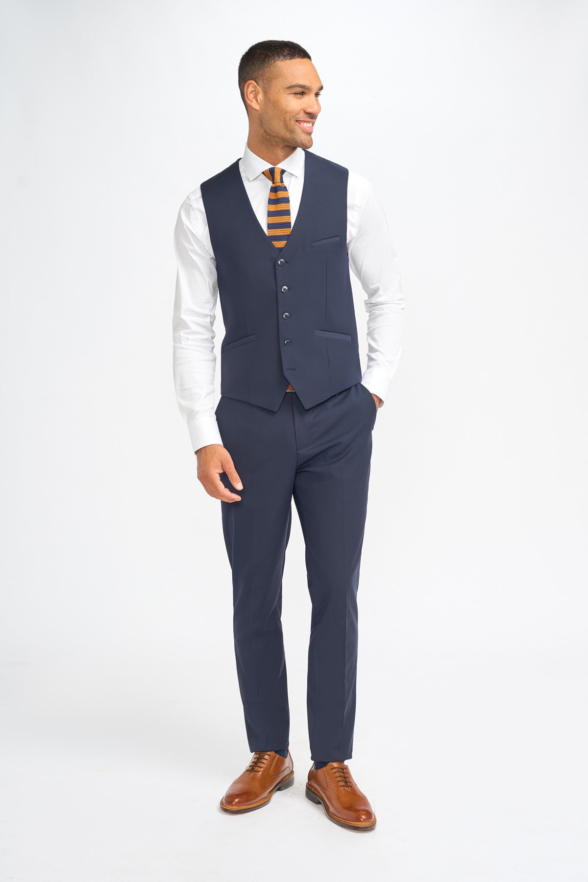 Malibu Navy 3 Piece Suit