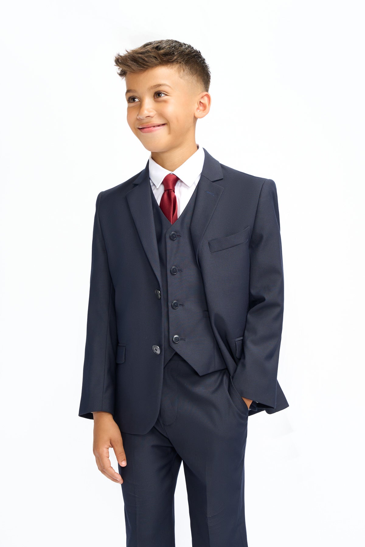 Malibu Navy Boys 3 Piece Suit