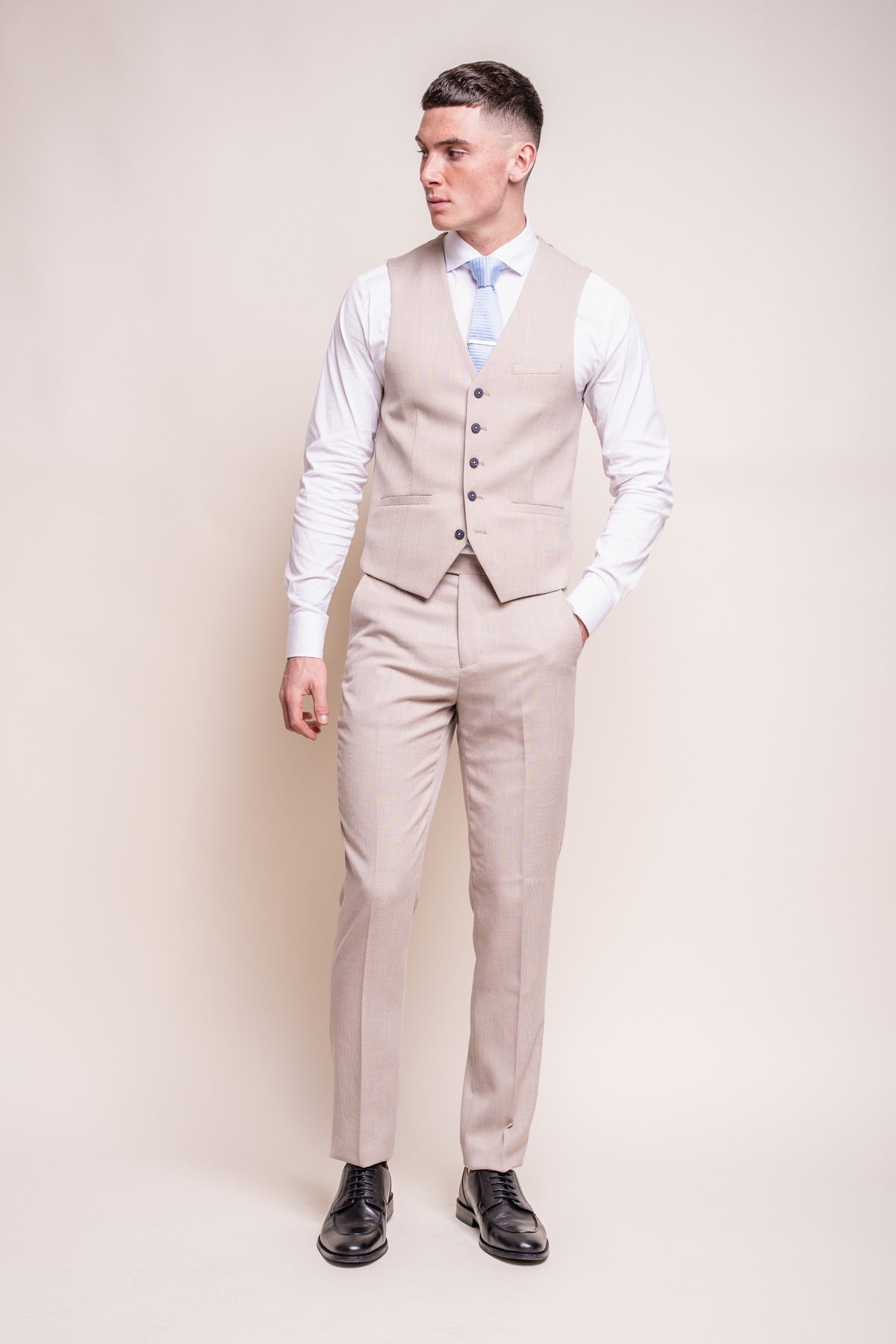 Miami Beige Waistcoat