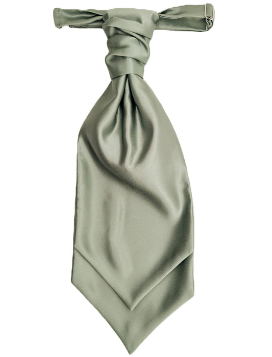 Sage Boys Wedding Cravat | Boys Wedding Necktie | Sage Wedding Outfit