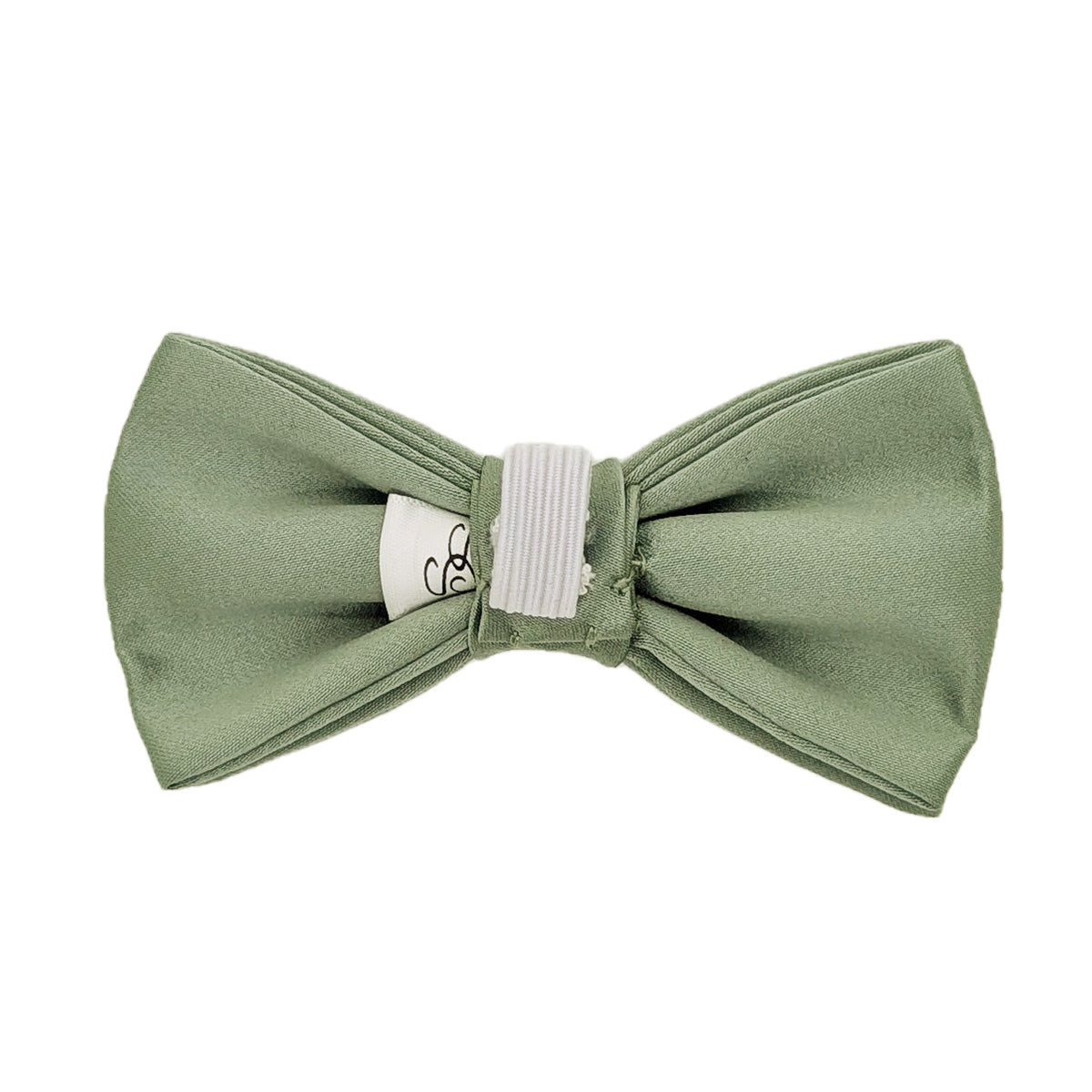 Sage Dog Bow Tie | Sage Green Wedding Bows | Colour-matched Doggie Bow | Bow Ties For Dogs