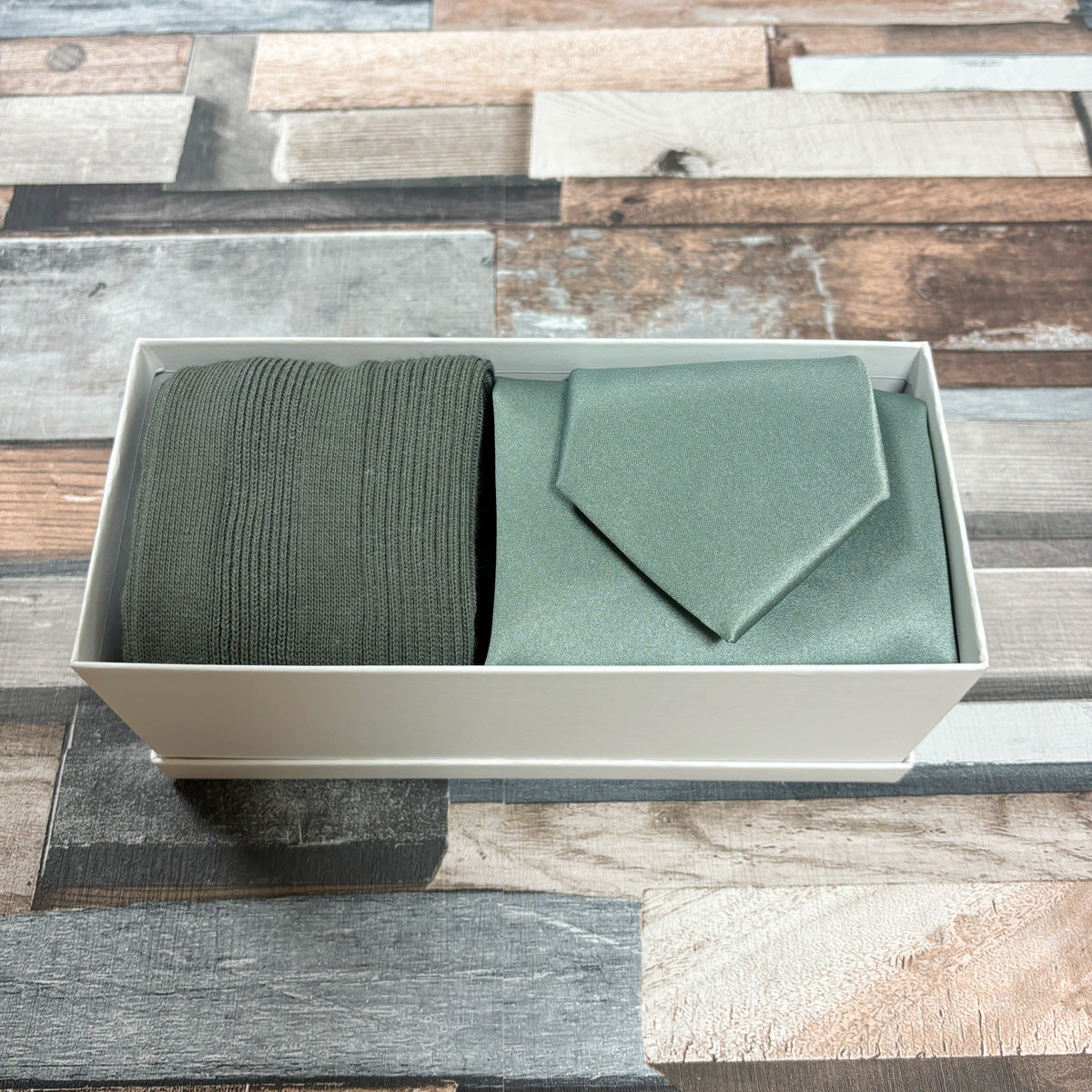 Sage Wedding Proposal Box | Sage Green Groomsmen Gift Sets | Sage Best Man Boxes