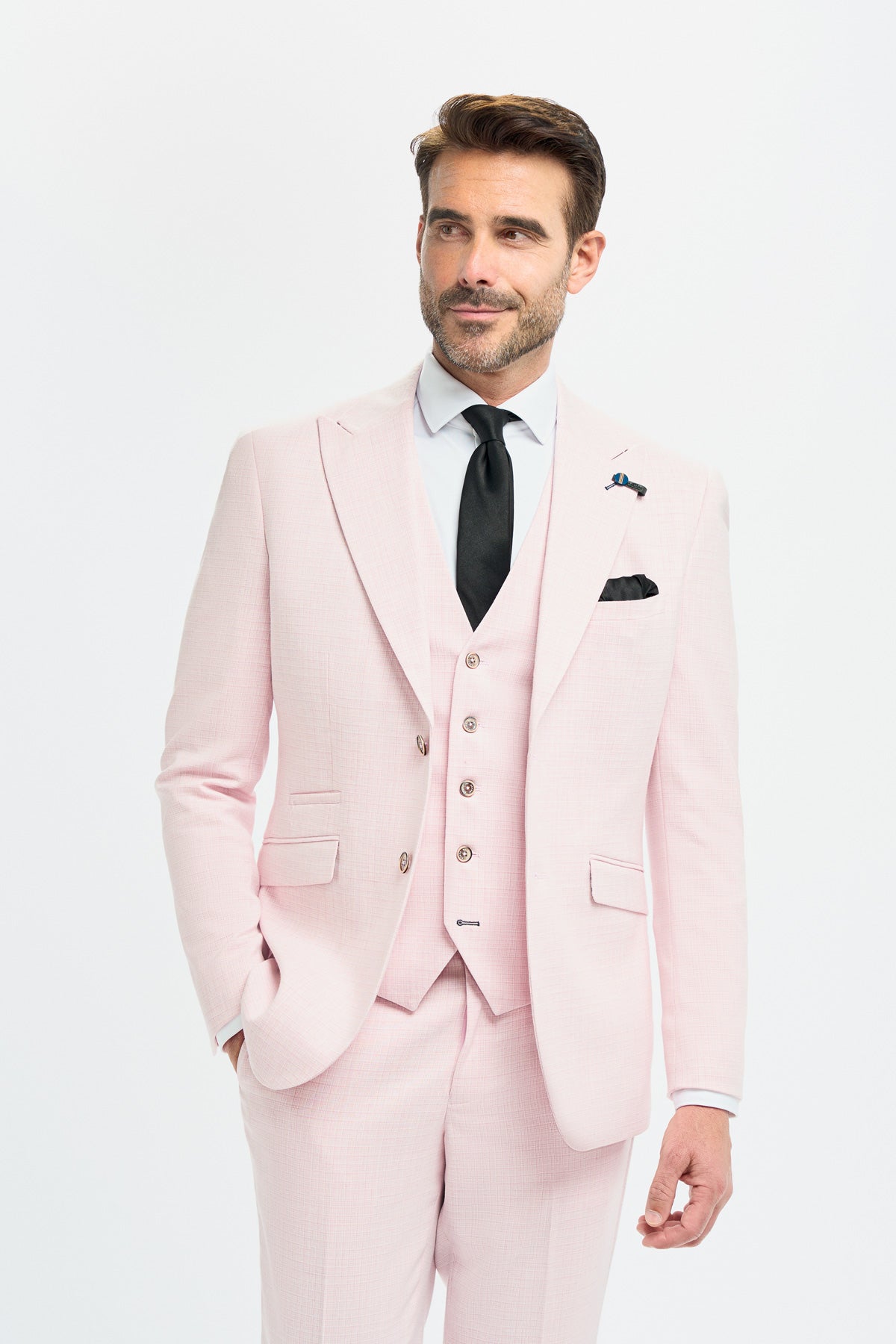 Tropez Mauve 3 Piece Suit