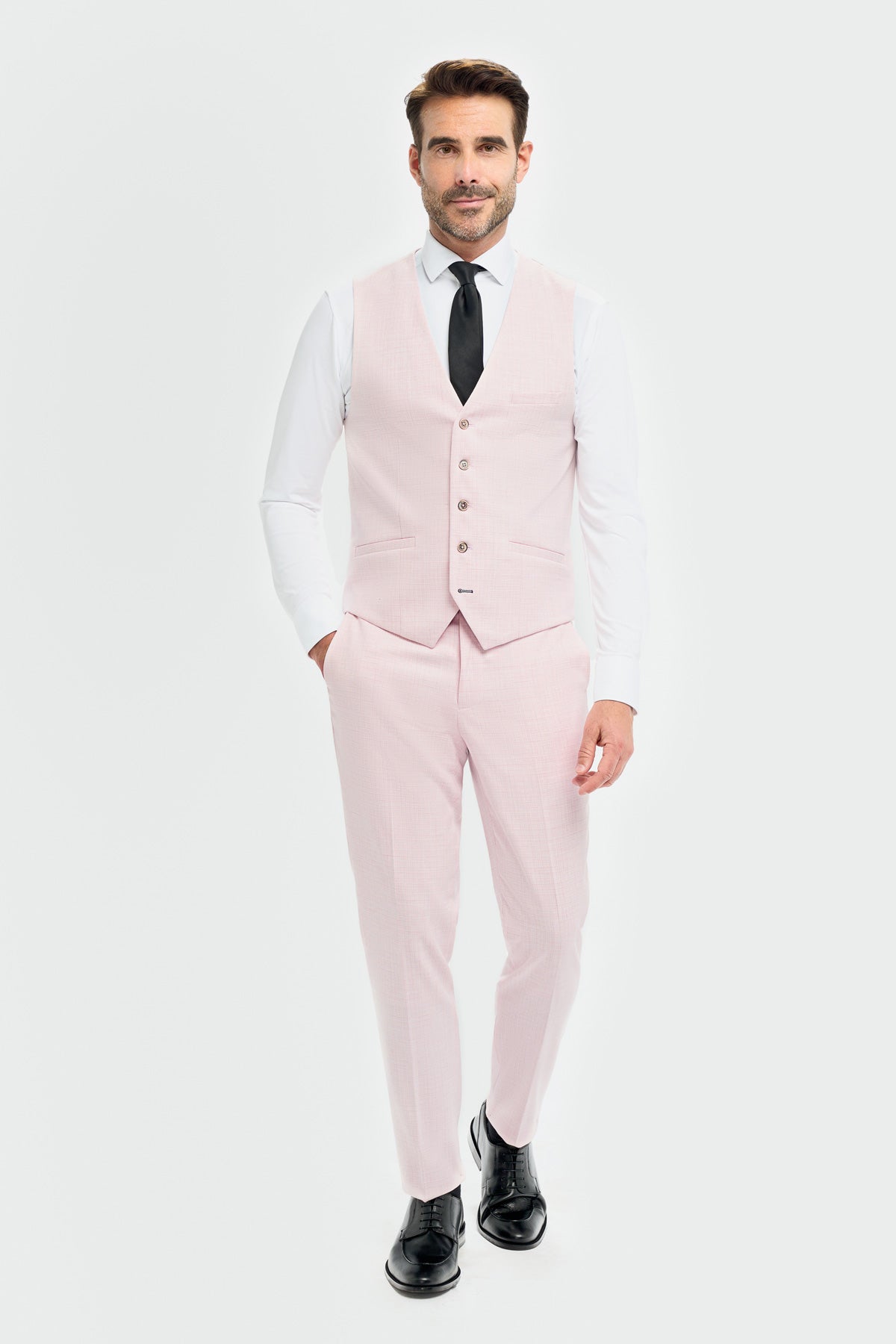 Tropez Mauve 3 Piece Suit