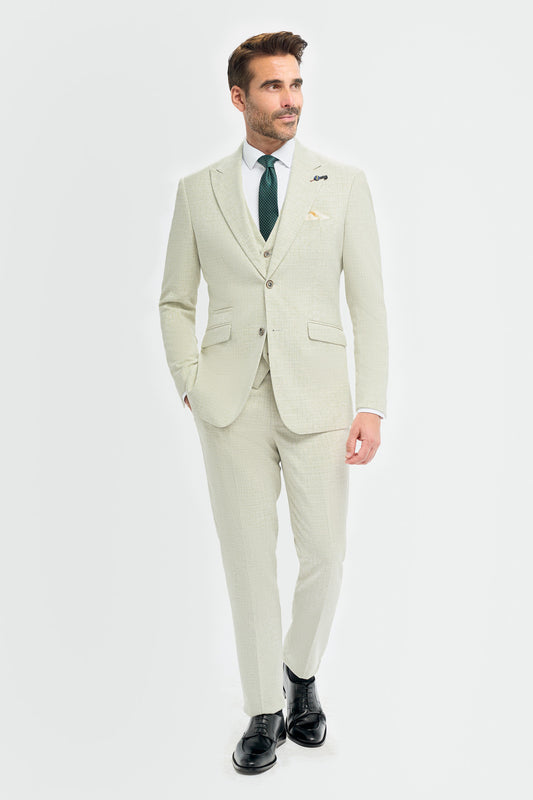 Tropez Sage 3 Piece Suit