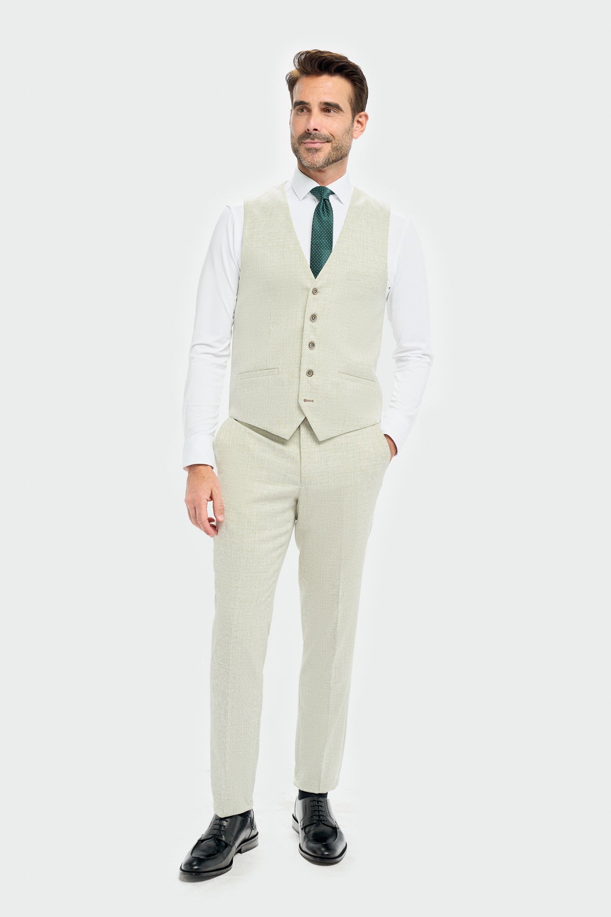 Tropez Sage 3 Piece Suit