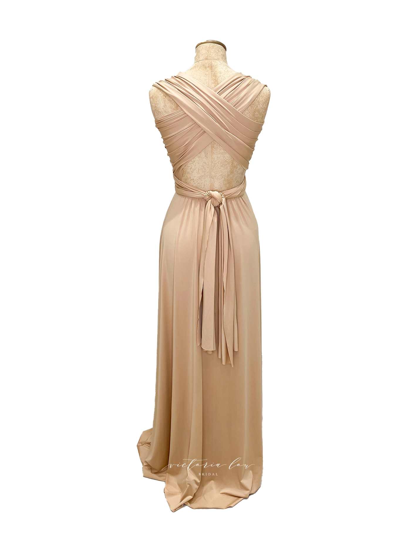 Champagne Multiway Dress Match - from Victoria Lou Bridal