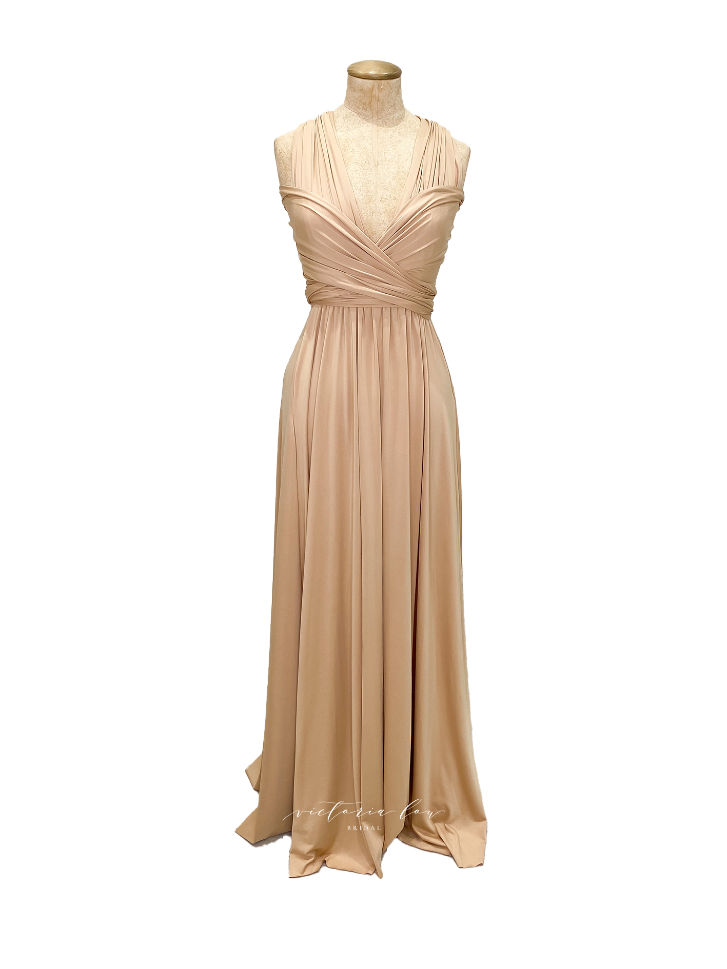 Champagne Multiway Dress Match - from Victoria Lou Bridal