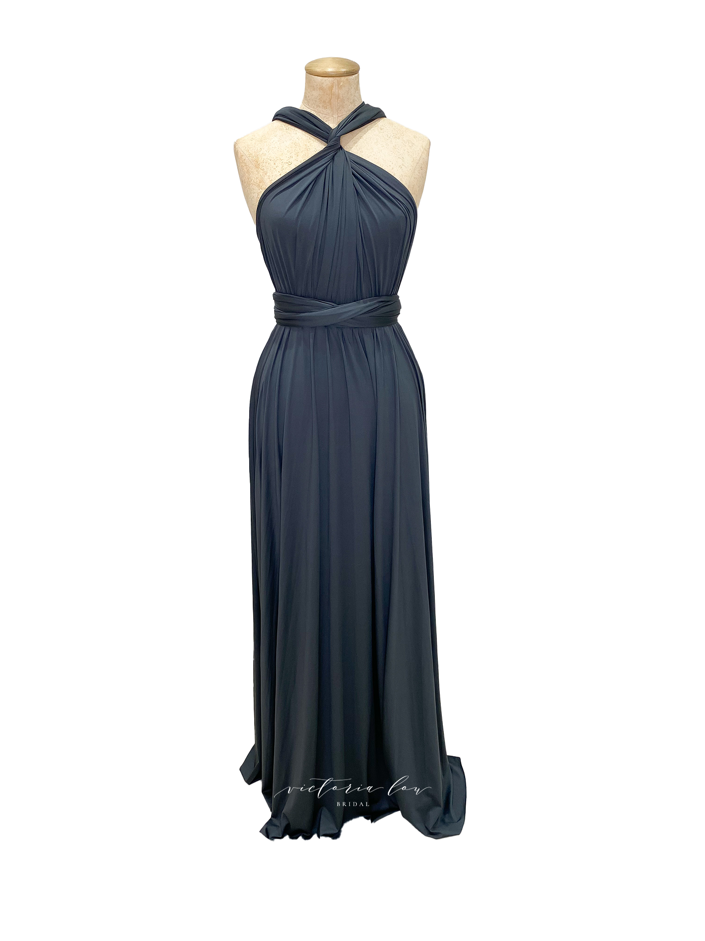 Charcoal Multiway Dress Match - from Victoria Lou Bridal