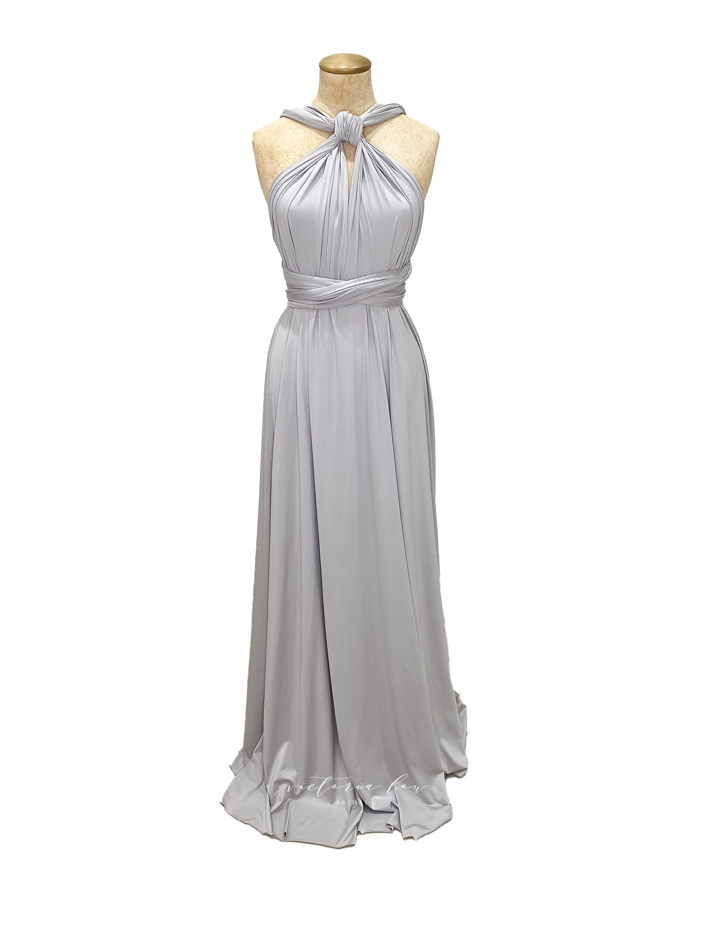 Dove Grey Multiway Dress Match - from Victoria Lou Bridal