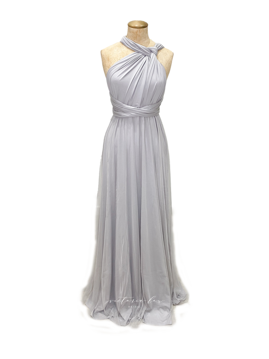 Dove Grey Multiway Dress Match - from Victoria Lou Bridal