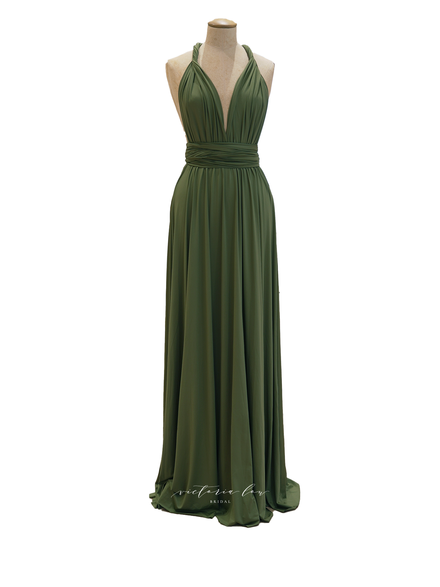 Eucalyptus Multiway Dress Match - from Victoria Lou Bridal