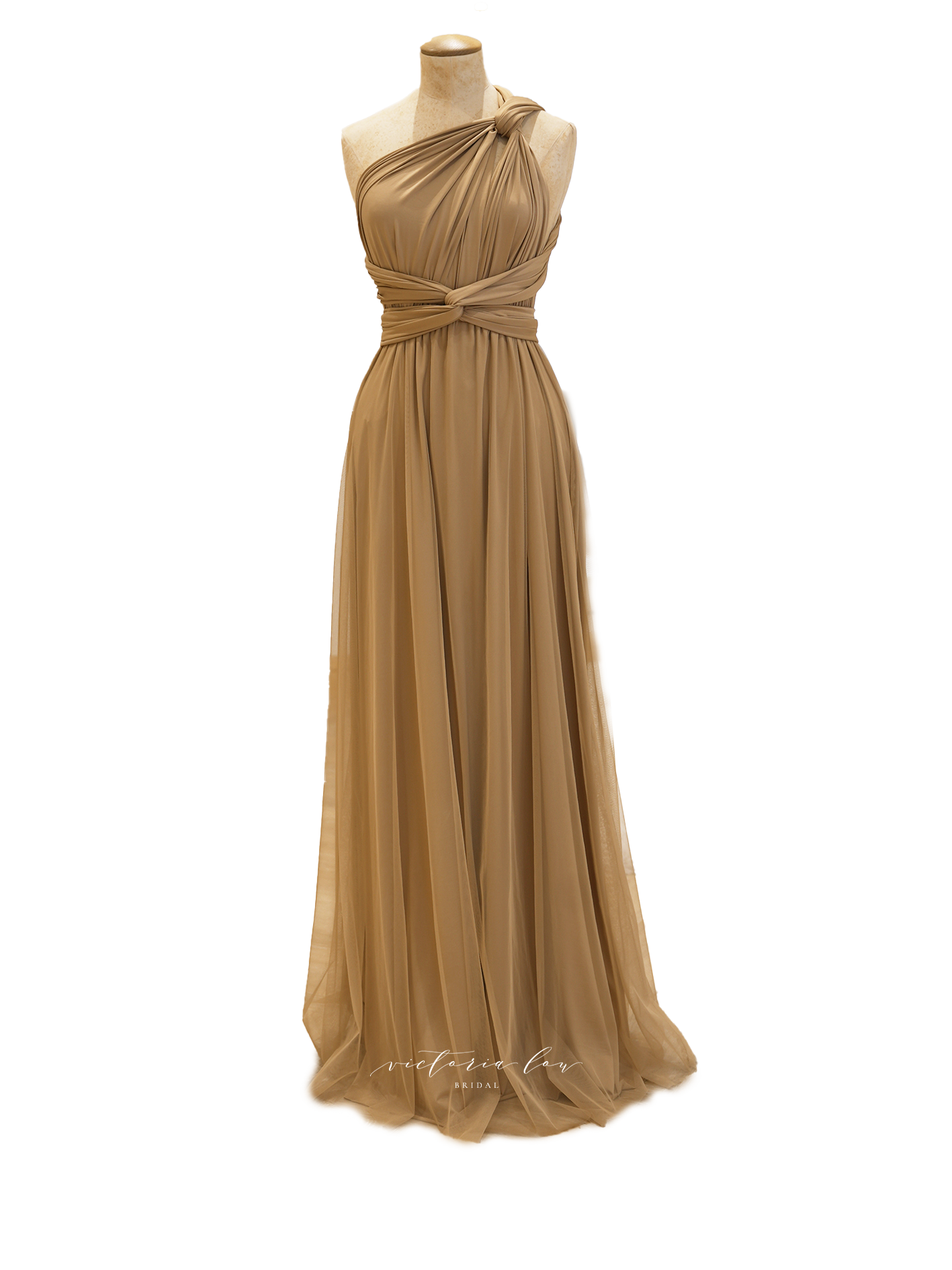 Latte Multiway Dress Match - from Victoria Lou Bridal