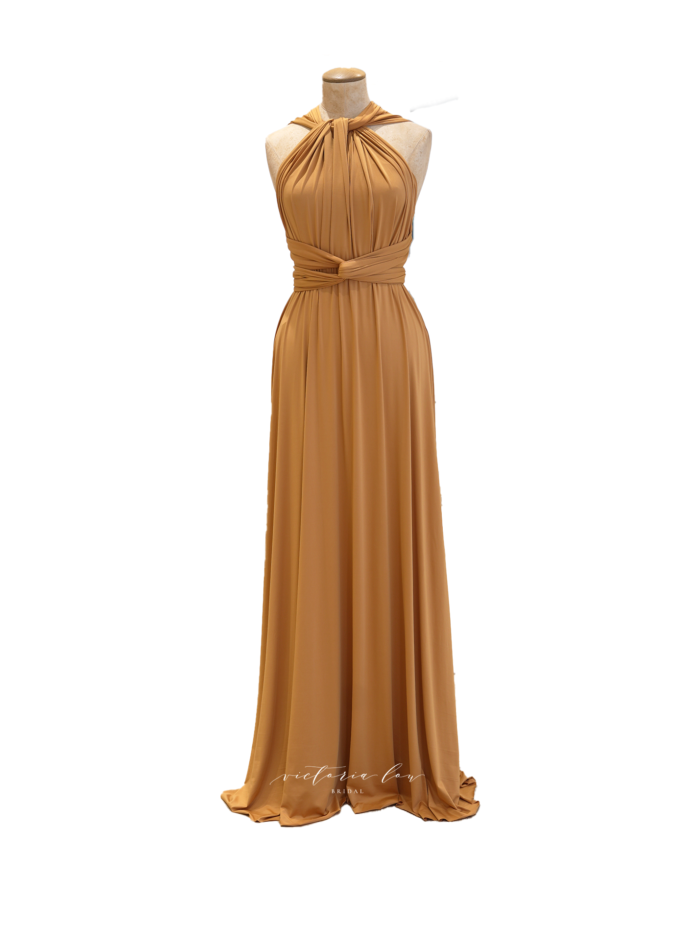 Mustard Multiway Dress Match - from Victoria Lou Bridal