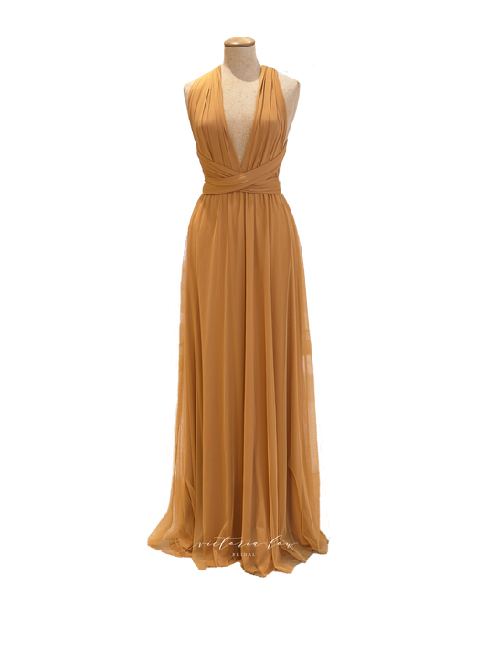 Mustard Multiway Dress Match - from Victoria Lou Bridal