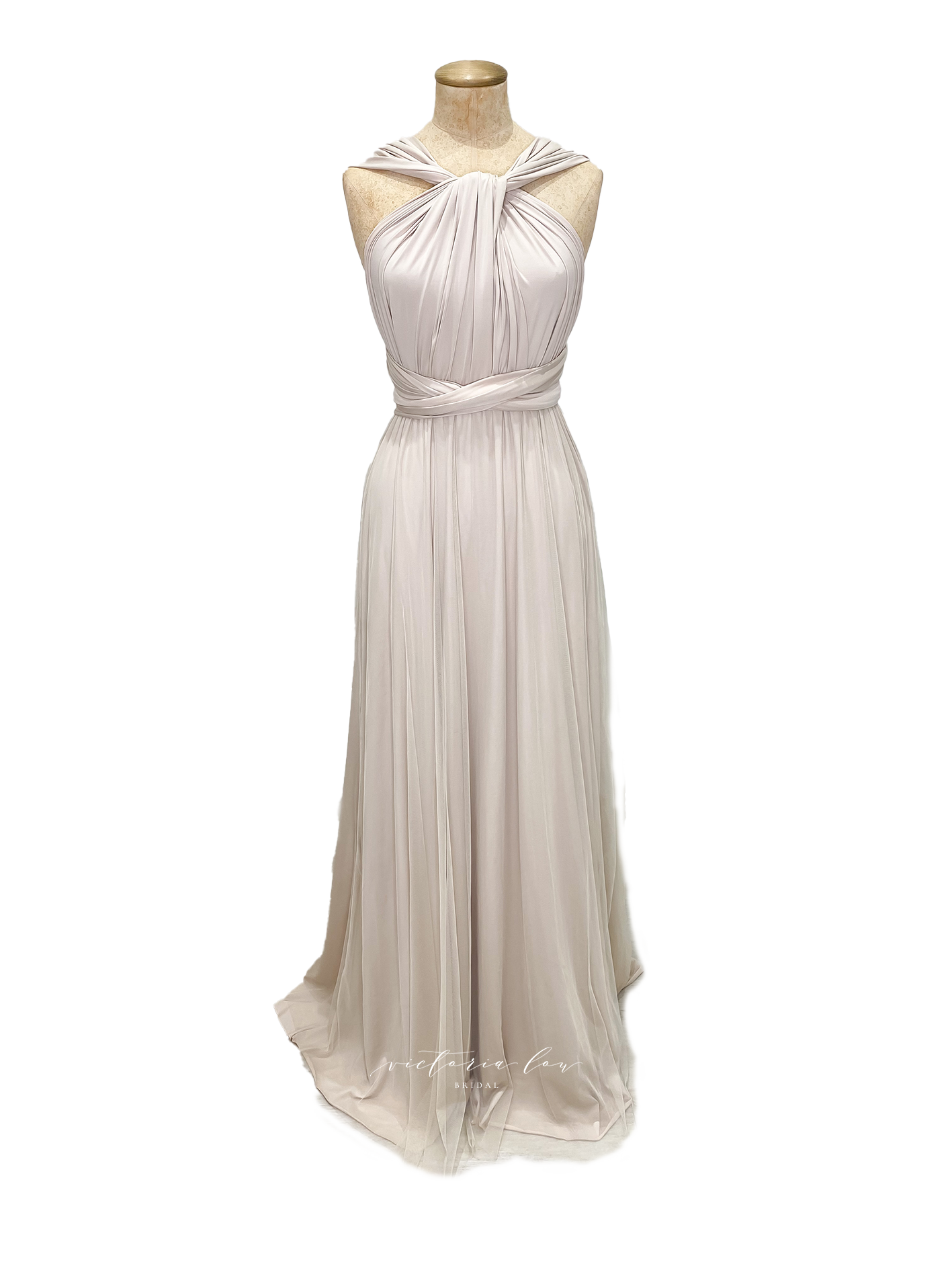 Oyster Multiway Dress Match - from Victoria Lou Bridal