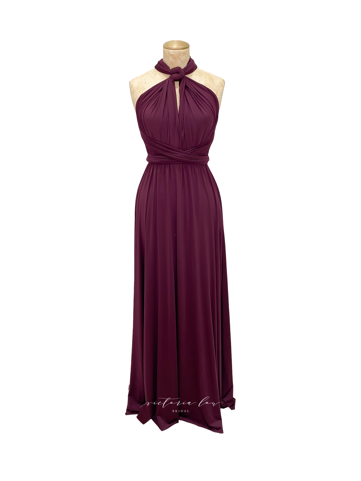 Plum Multiway Dress Match - from Victoria Lou Bridal