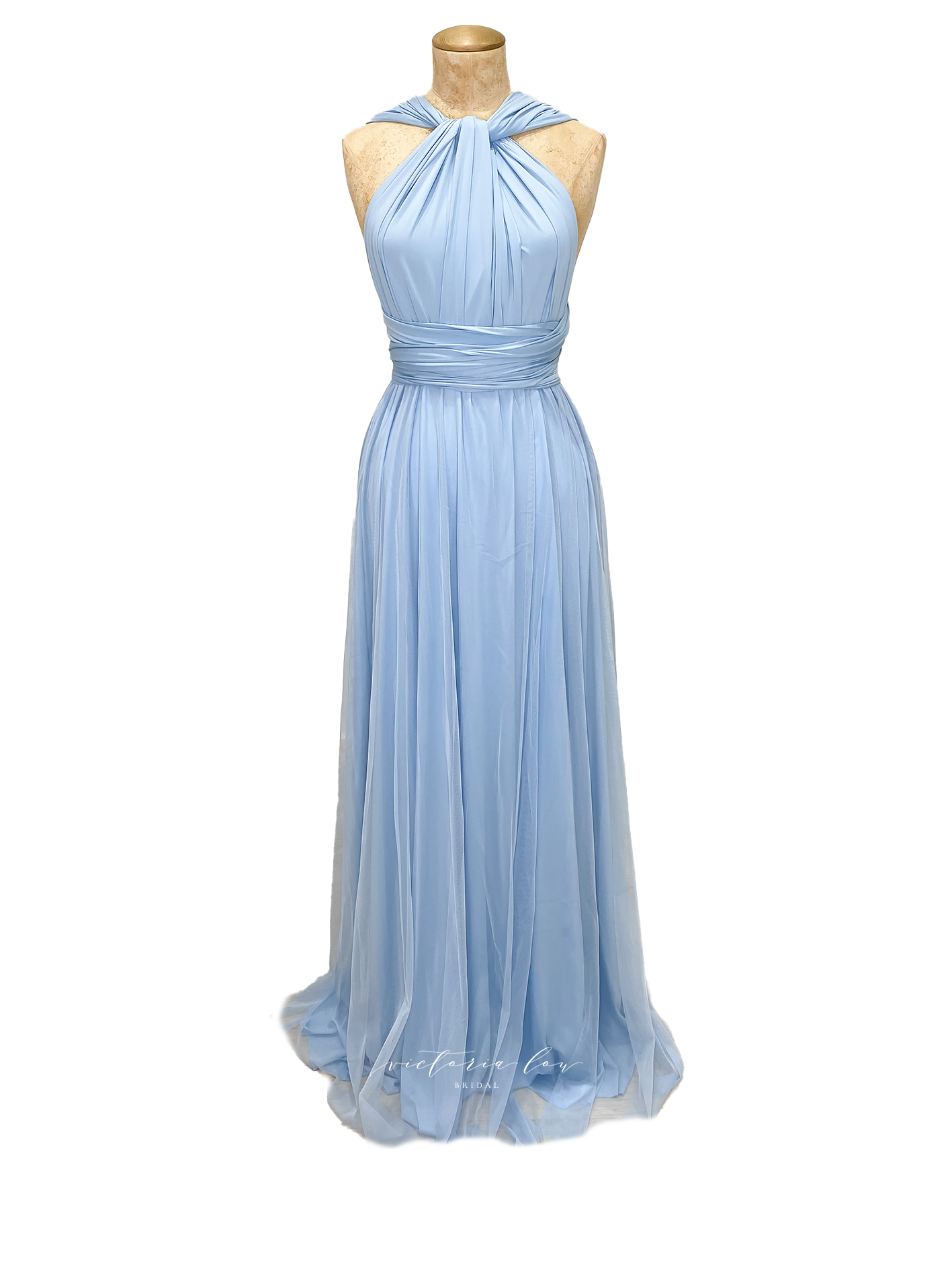 Powder Blue Multiway Dress Match - from Victoria Lou Bridal