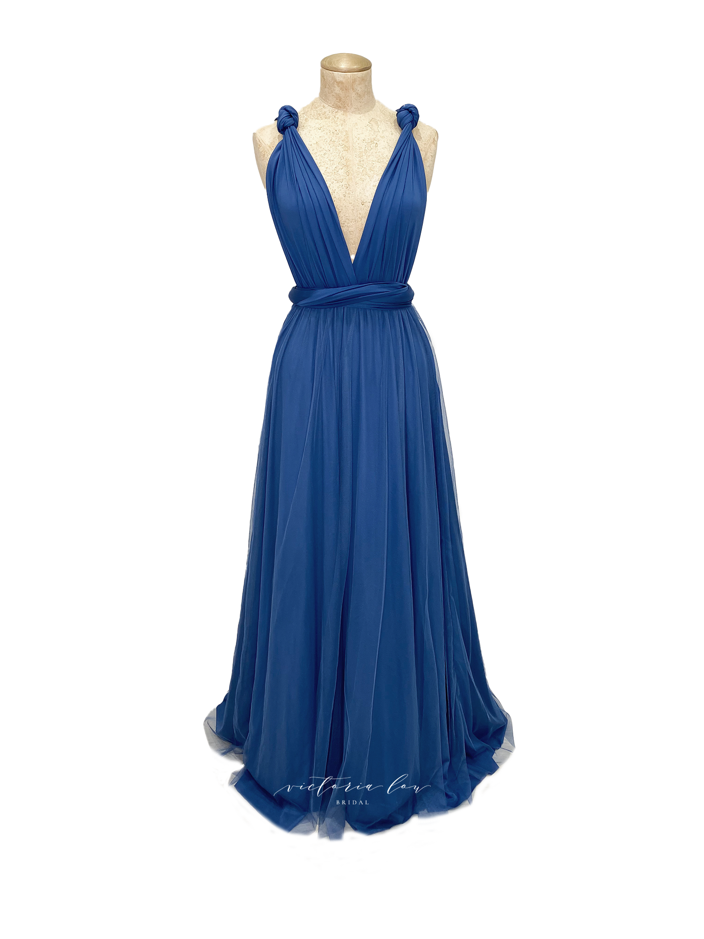 Prussian Blue Multiway Dress Match - from Victoria Lou Bridal