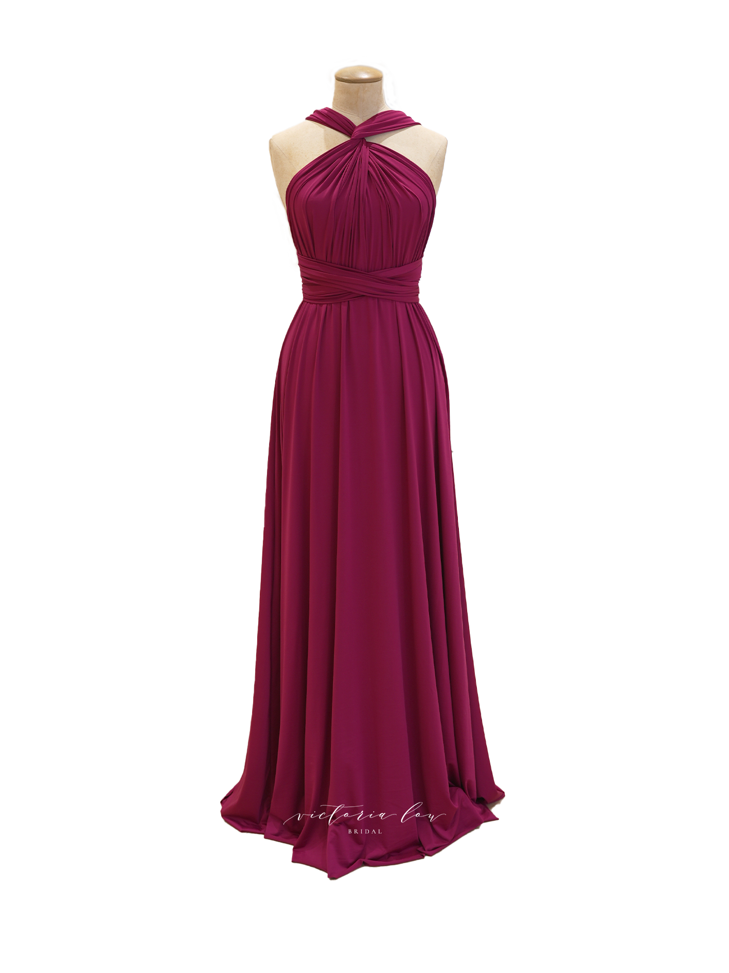 Raspberry Multiway Dress Match - from Victoria Lou Bridal