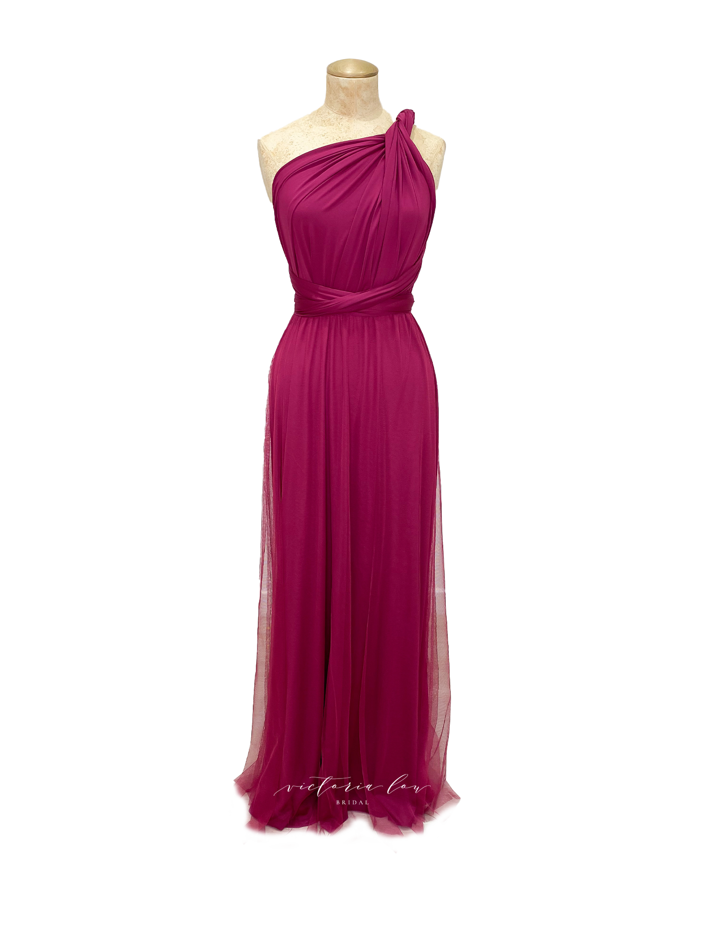 Raspberry Multiway Dress Match - from Victoria Lou Bridal