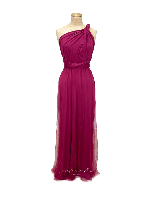 Raspberry Multiway Dress Match - from Victoria Lou Bridal