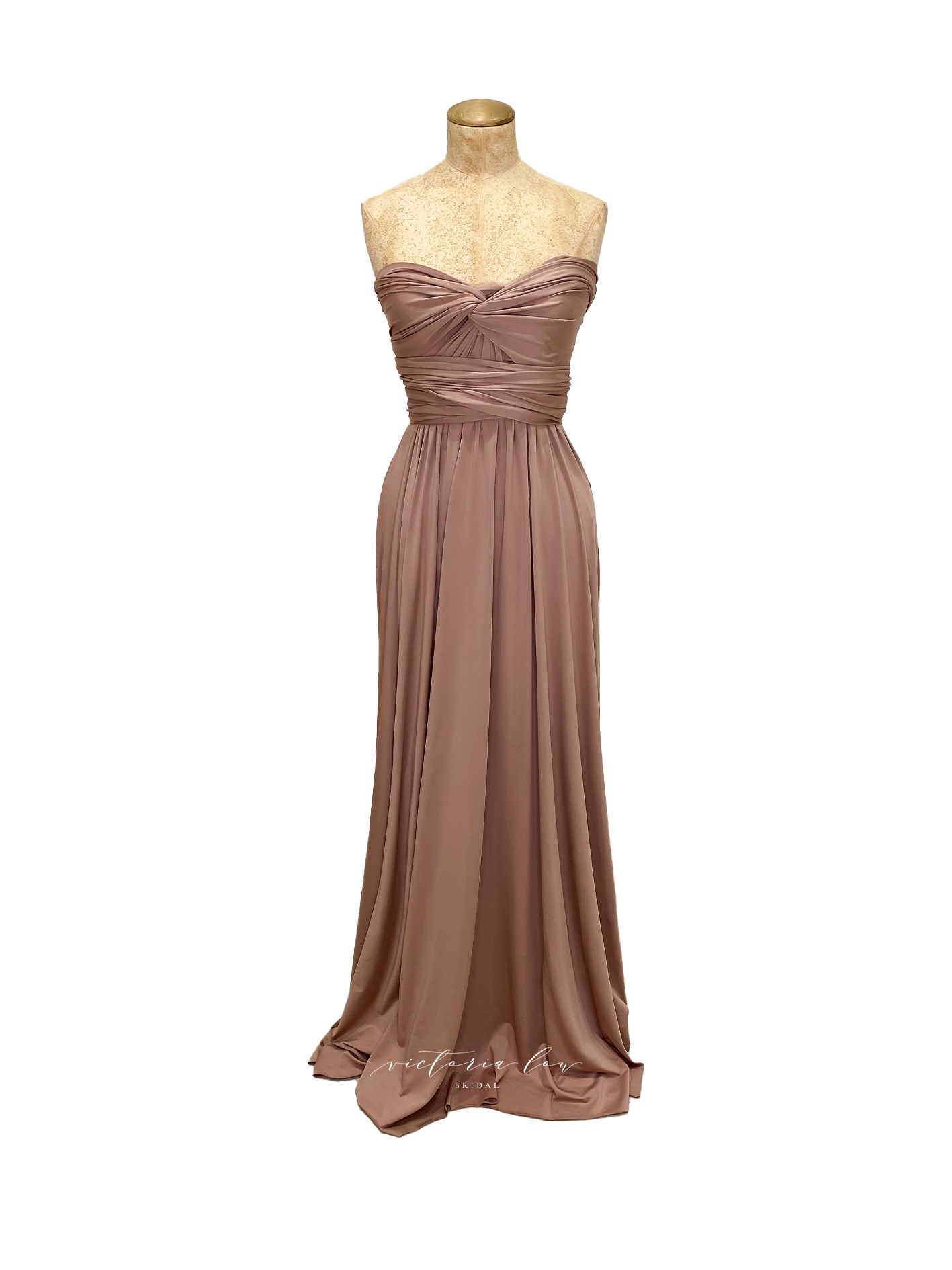 Taupe Multiway Dress Match - from Victoria Lou Bridal