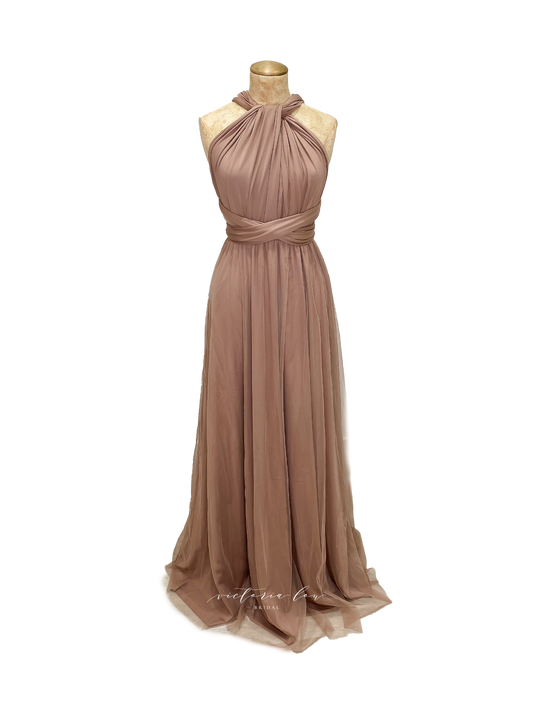 Taupe Multiway Dress Match - from Victoria Lou Bridal