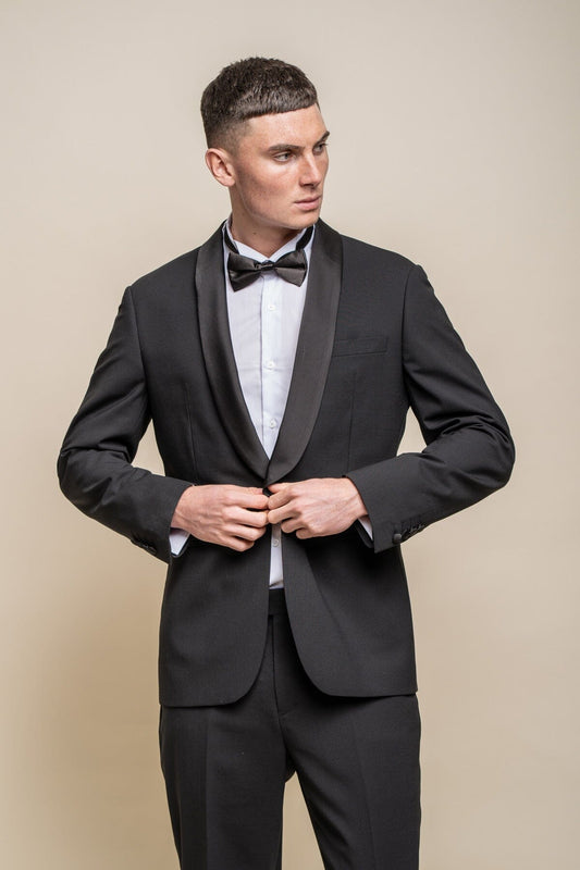 Aspen Black Tuxedo Jacket - Blazers & Jackets - 34R 