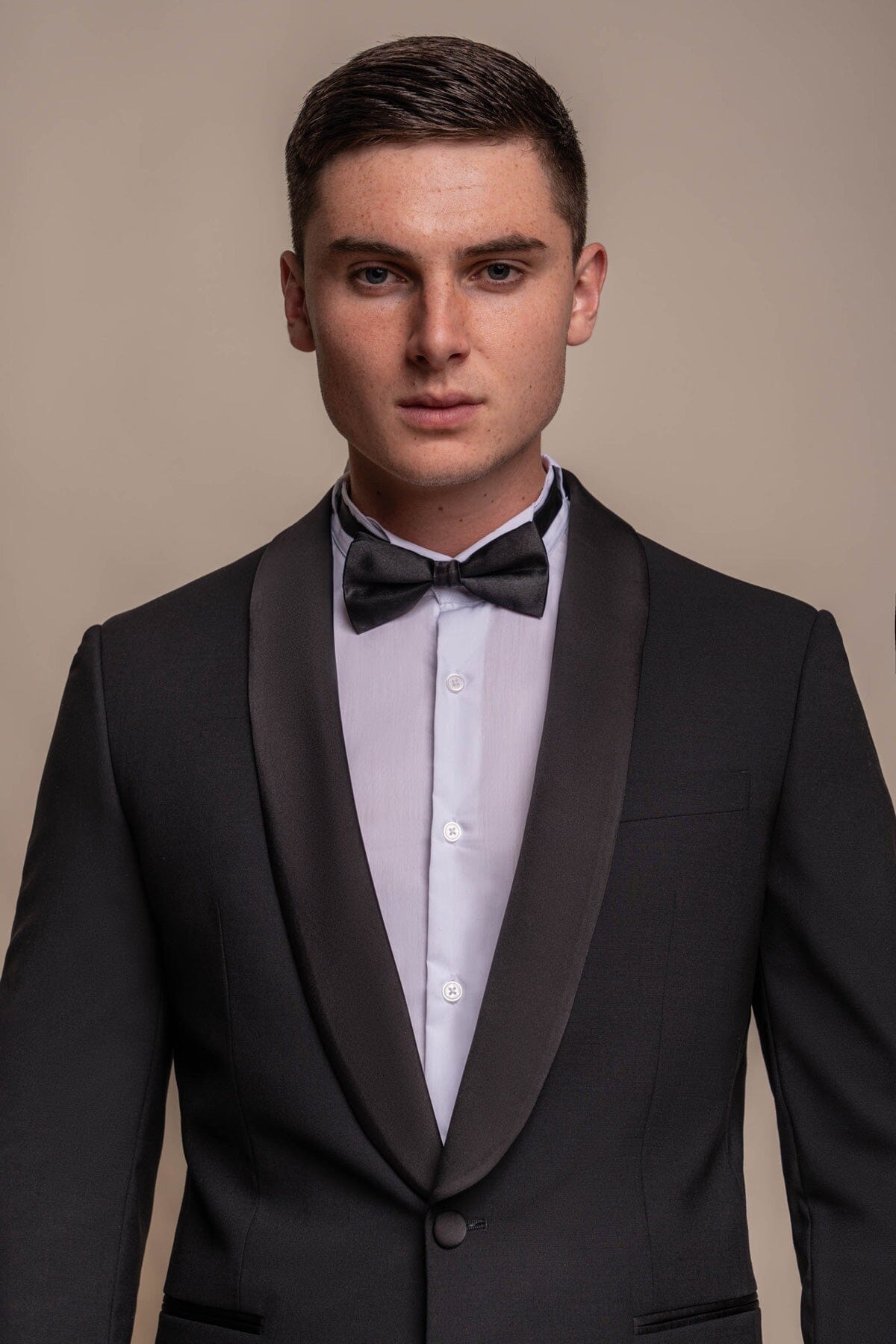 Aspen Black Tuxedo Jacket - Blazers & Jackets - 