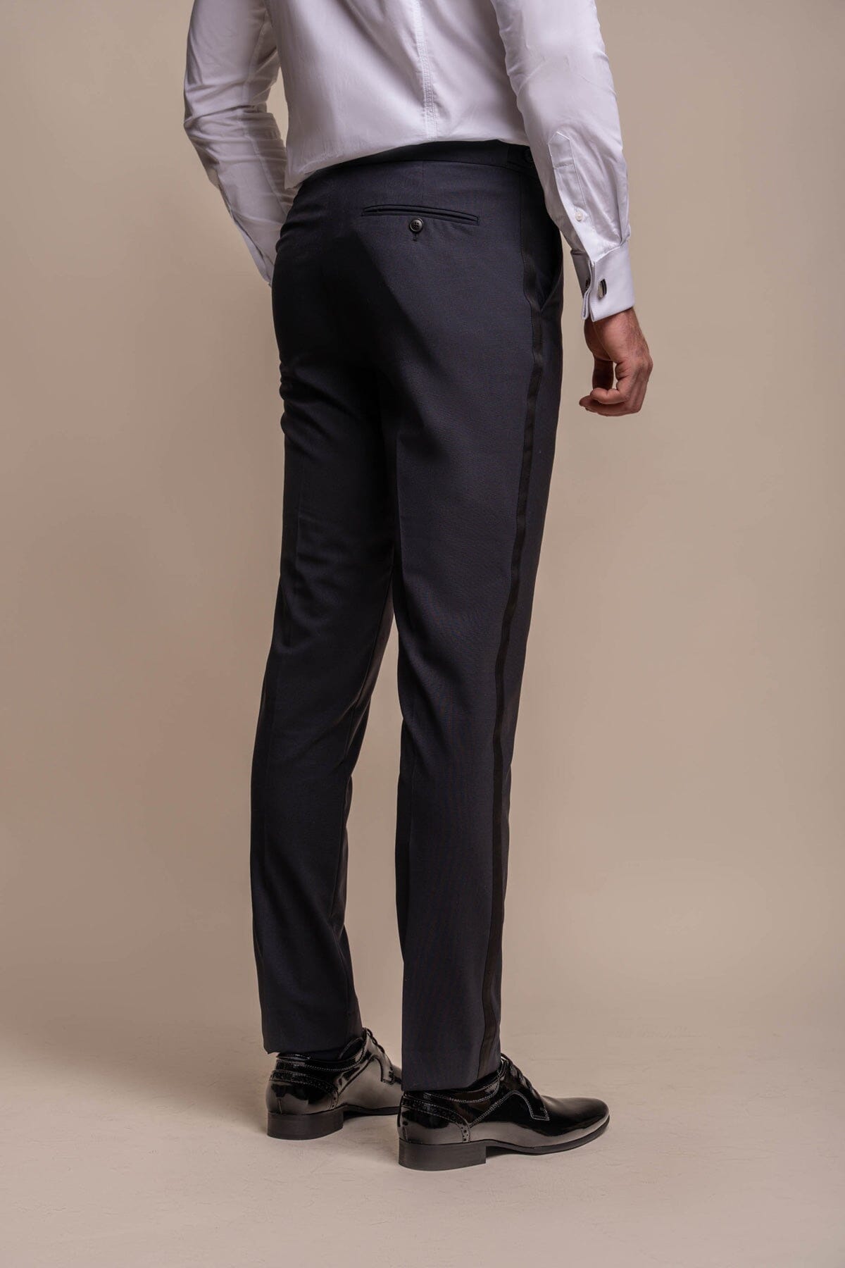 Aspen Midnight Navy Tuxedo 2 Piece Suit - Suits - 