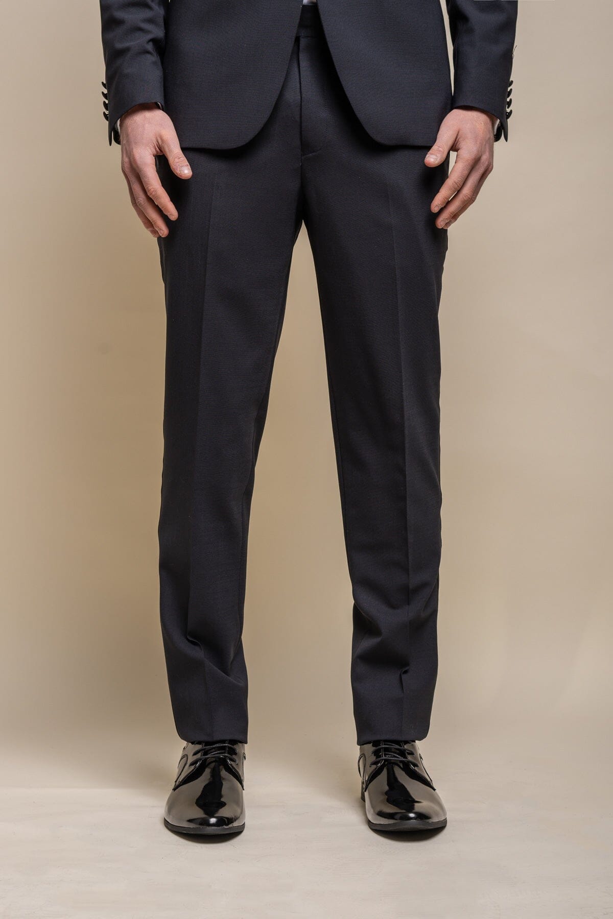 Aspen Midnight Navy Tuxedo 2 Piece Suit - Suits - 