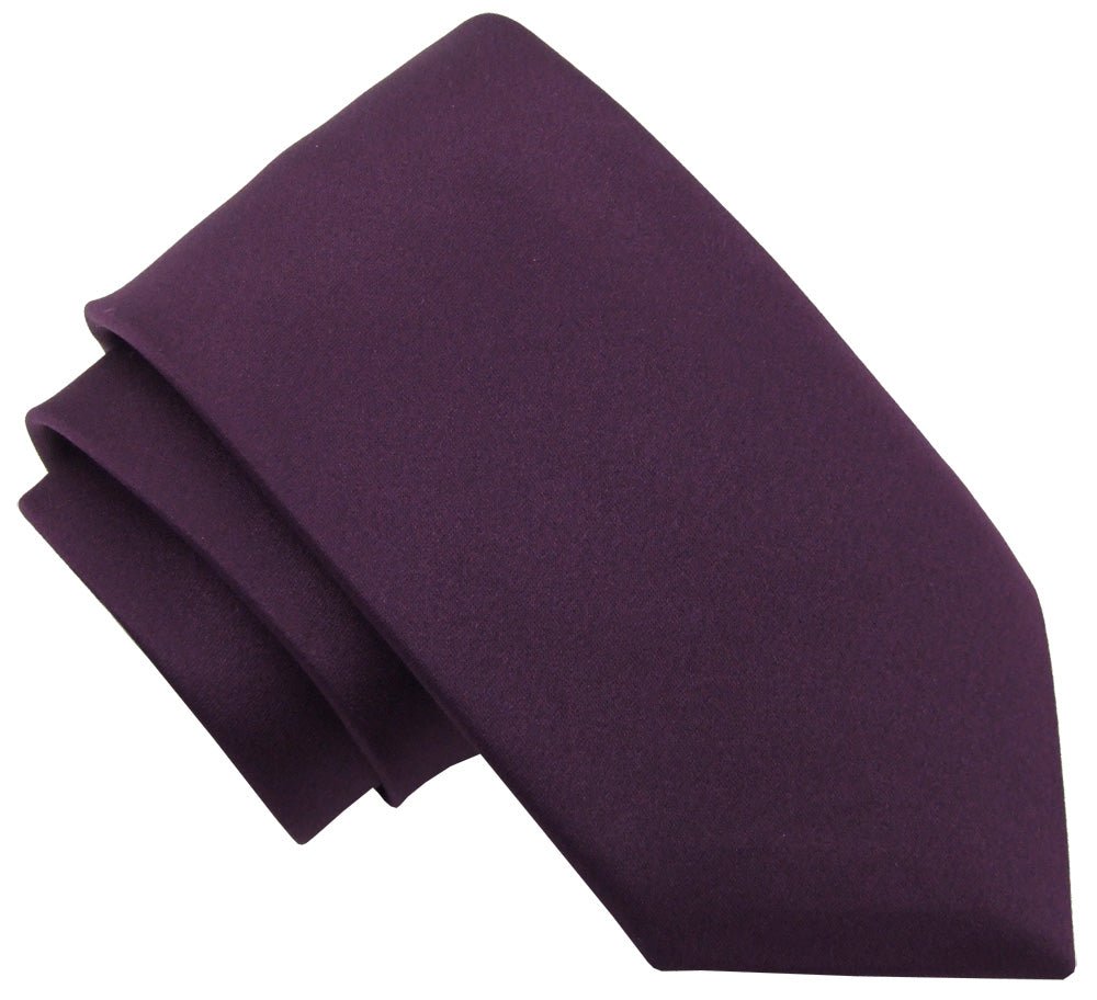 Plum Wedding Tie Swatch Pack